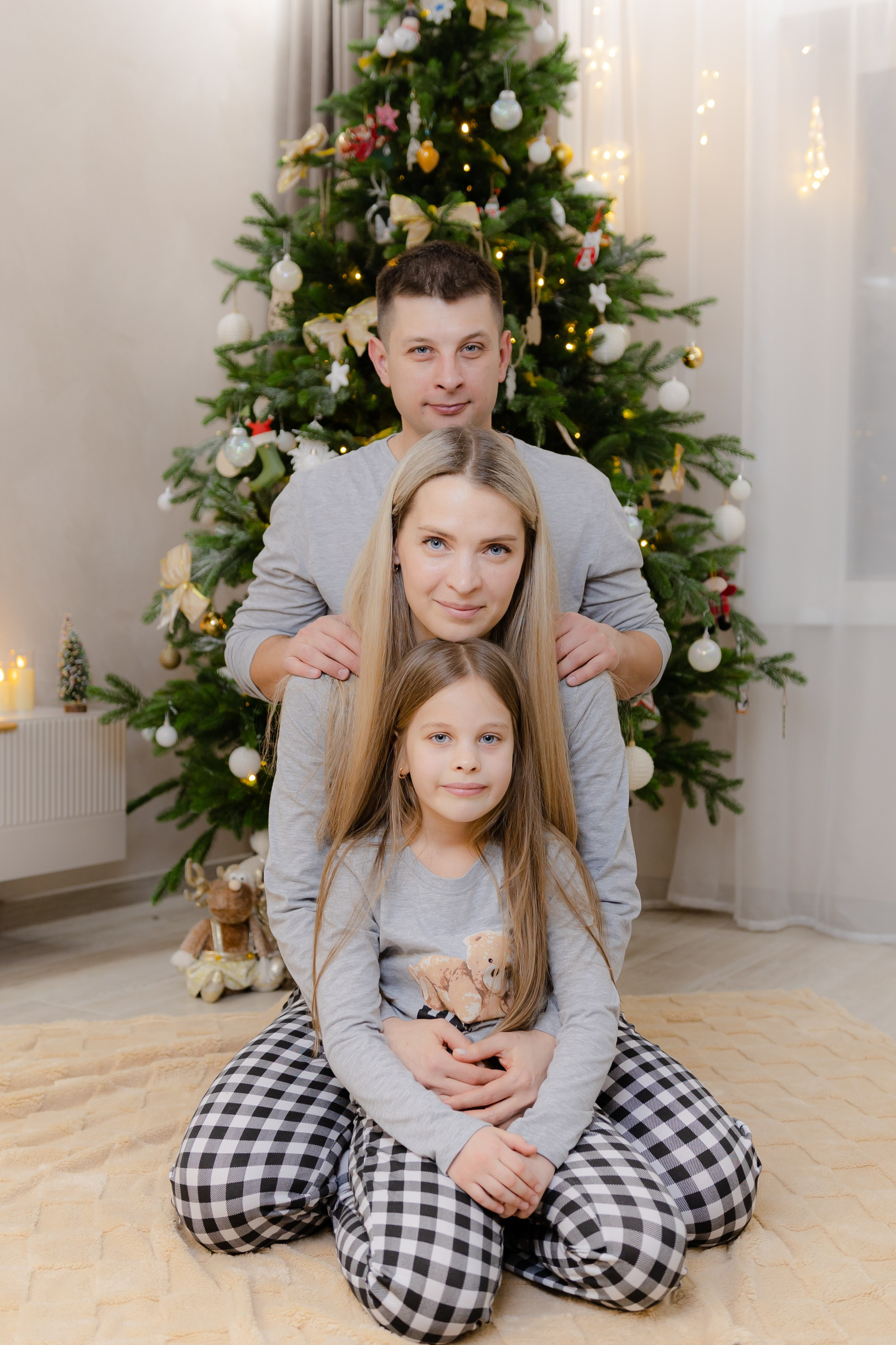 Семейный Новый год. Фотограф Братск Юлий Дежин