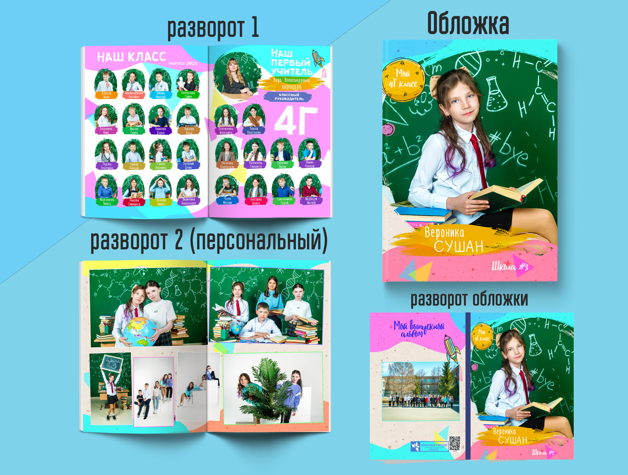 Начальная школа. Выпускные альбомы. Южноуральск