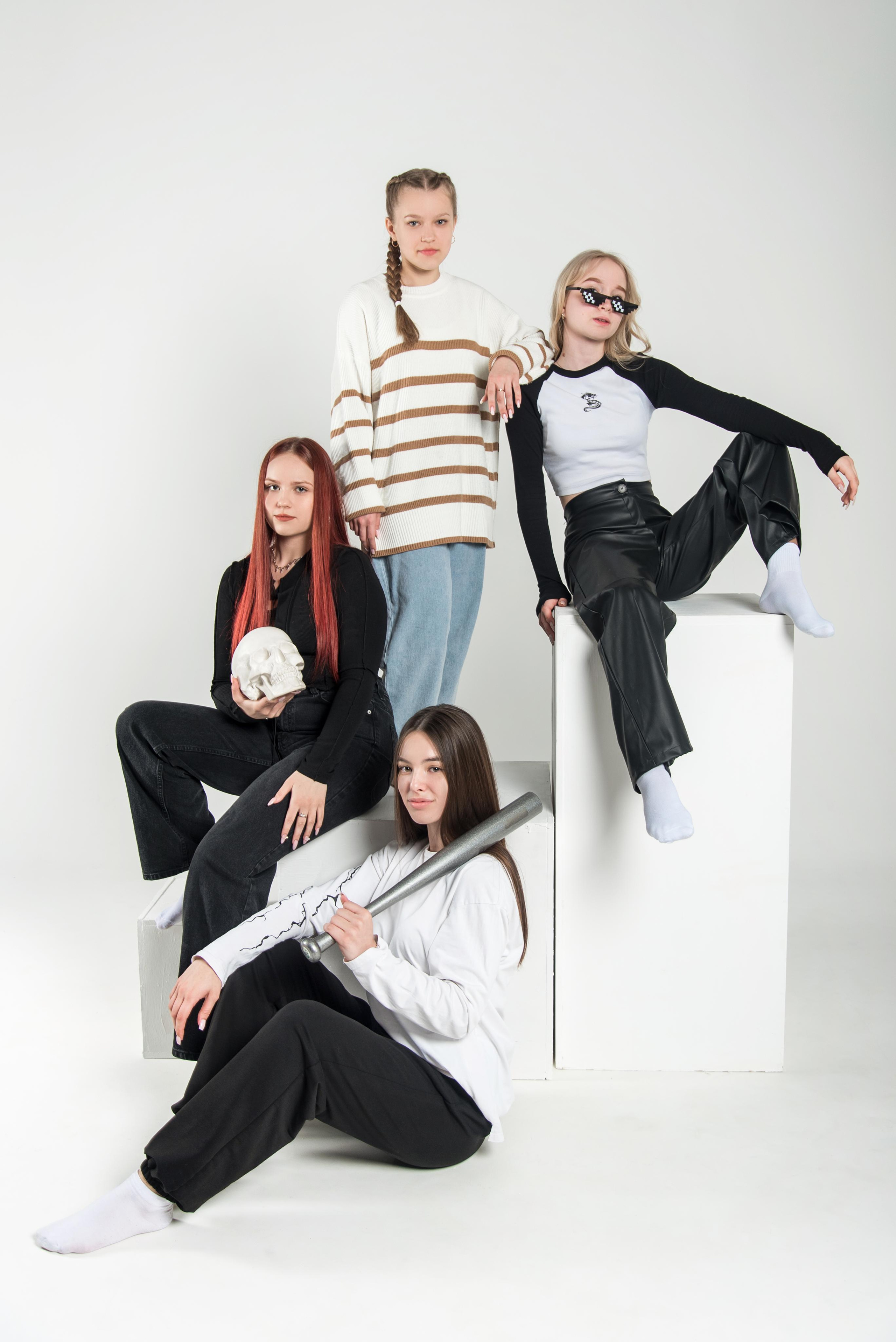 Съёмки в фотостудии. Выпускные альбомы. Южноуральск