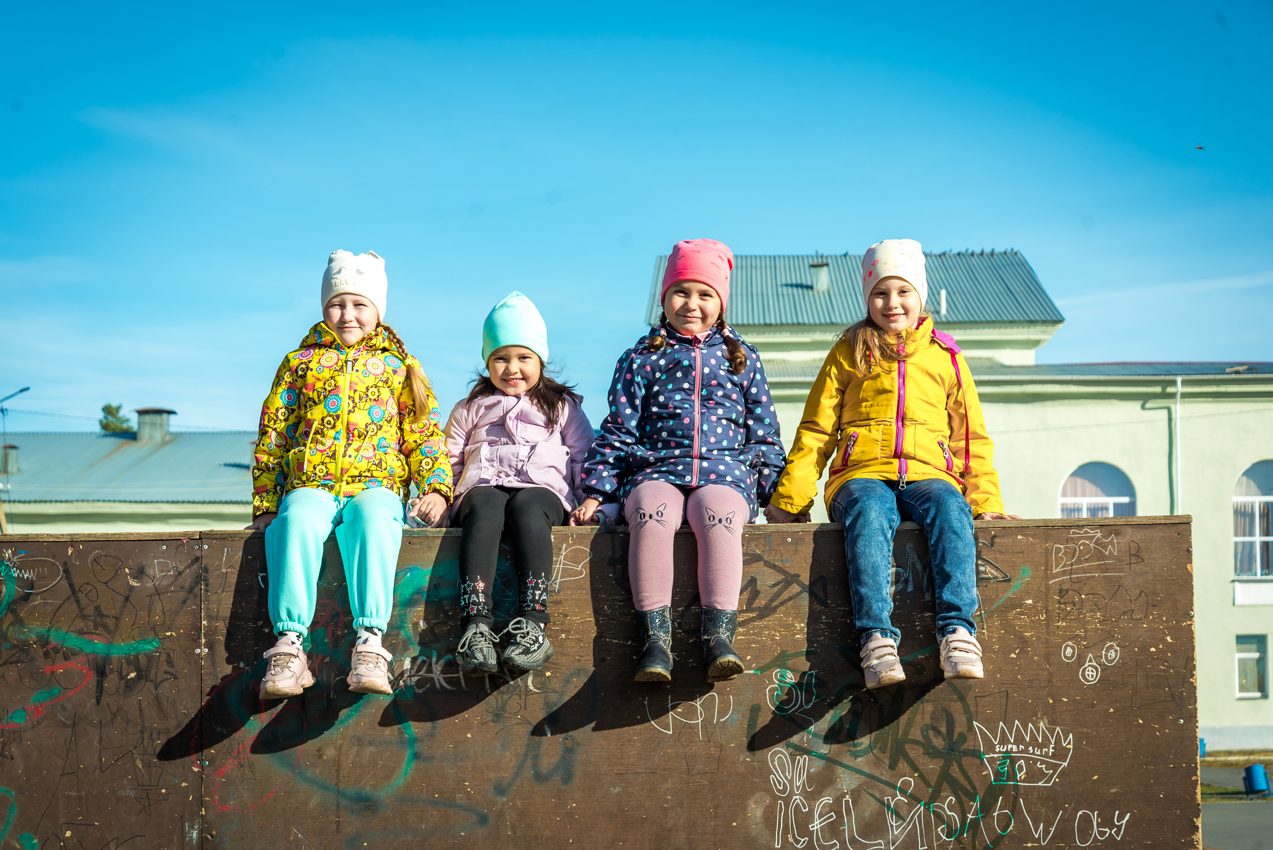 Съёмки на улице. Выпускные альбомы. Южноуральск