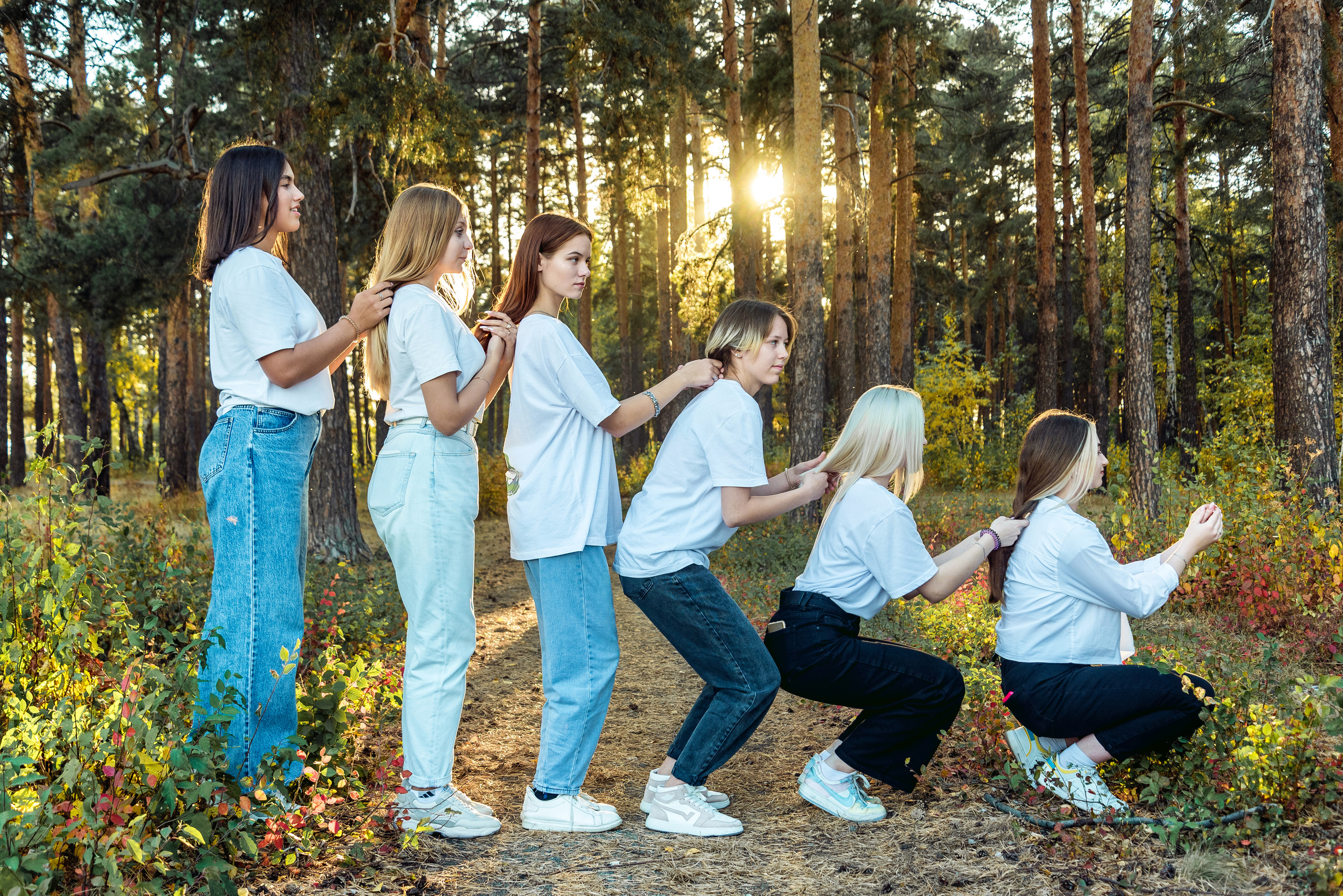 Съёмки на улице. Выпускные альбомы. Южноуральск