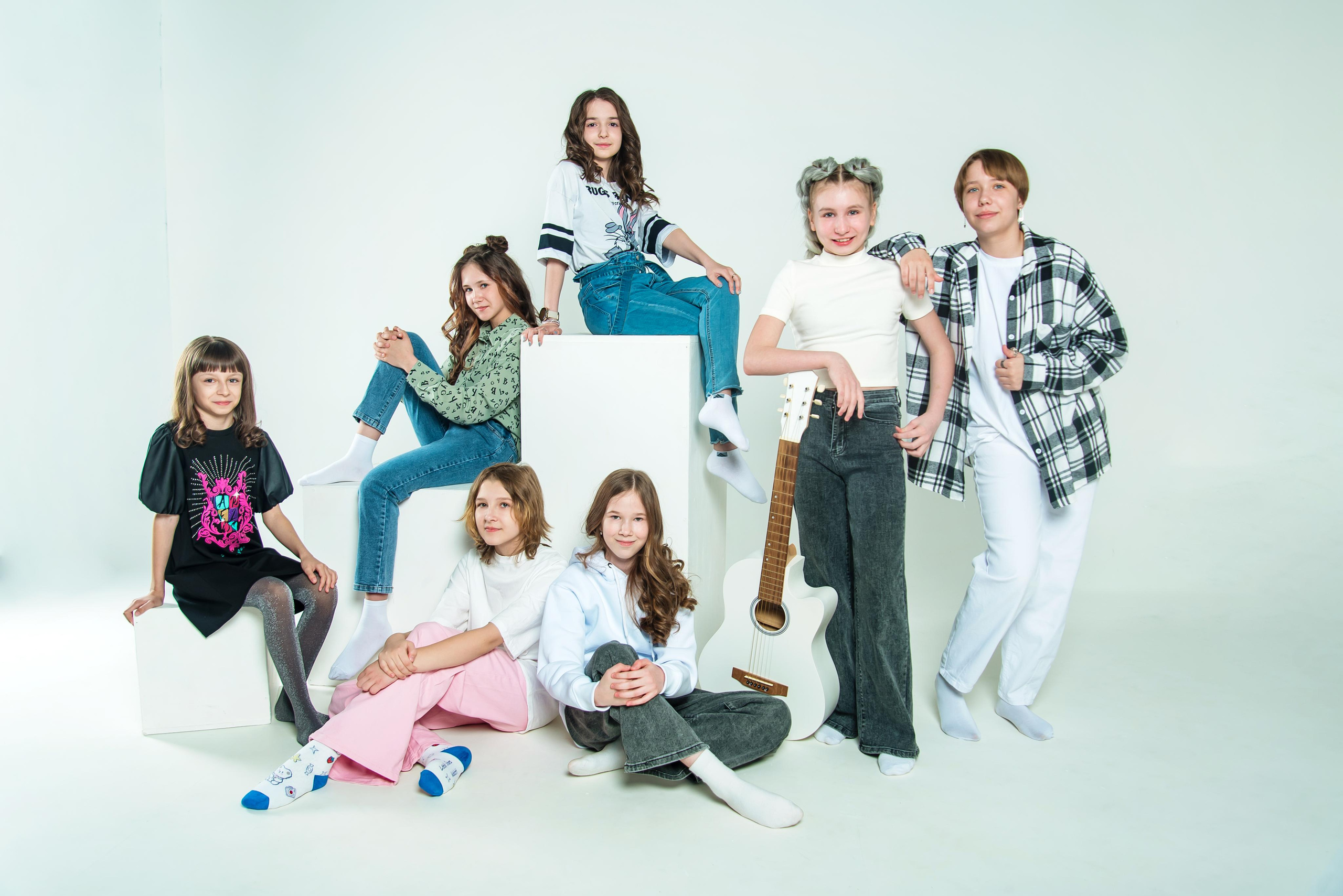 Съёмки в фотостудии. Выпускные альбомы. Южноуральск