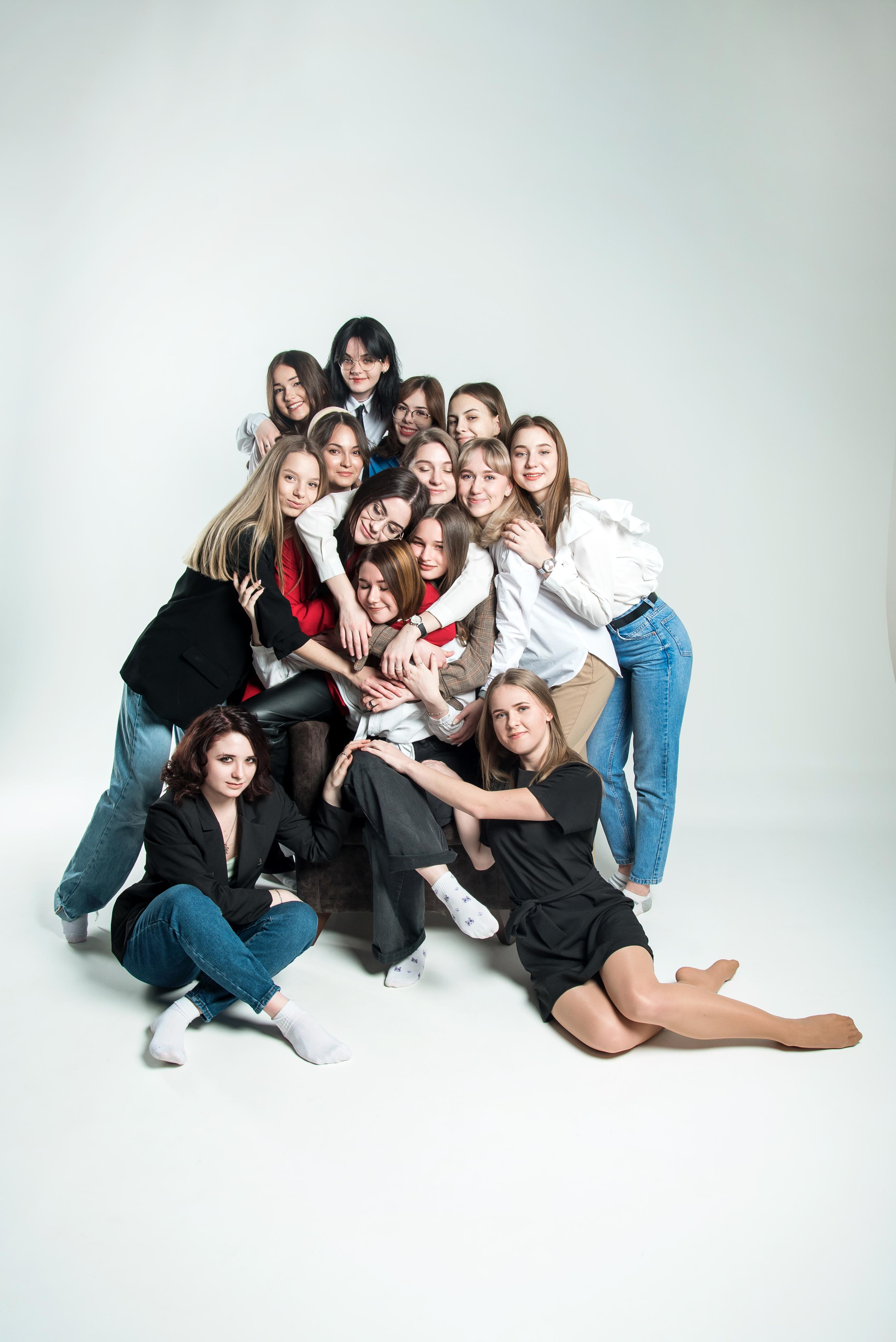 Съёмки в фотостудии. Выпускные альбомы. Южноуральск