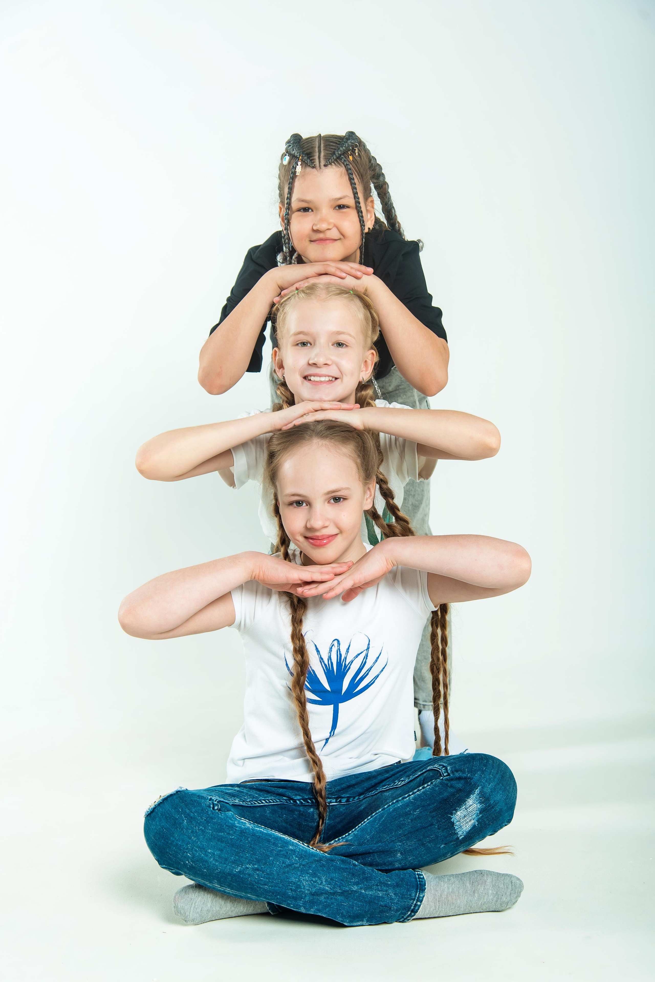 Съёмки в фотостудии. Выпускные альбомы. Южноуральск