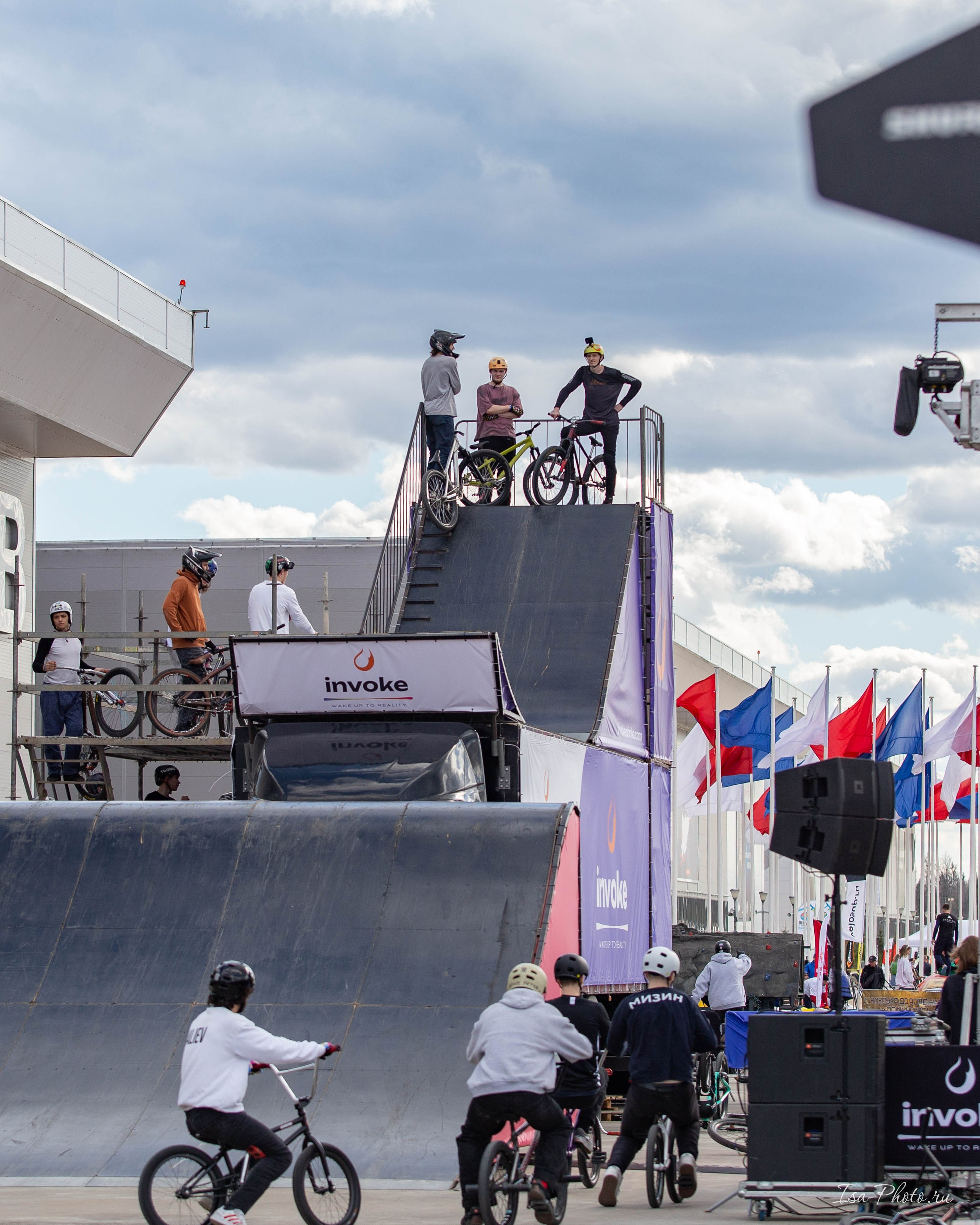 BMX на выставке «Велокульт» парк Патриот. Репортажный фотограф в Москве