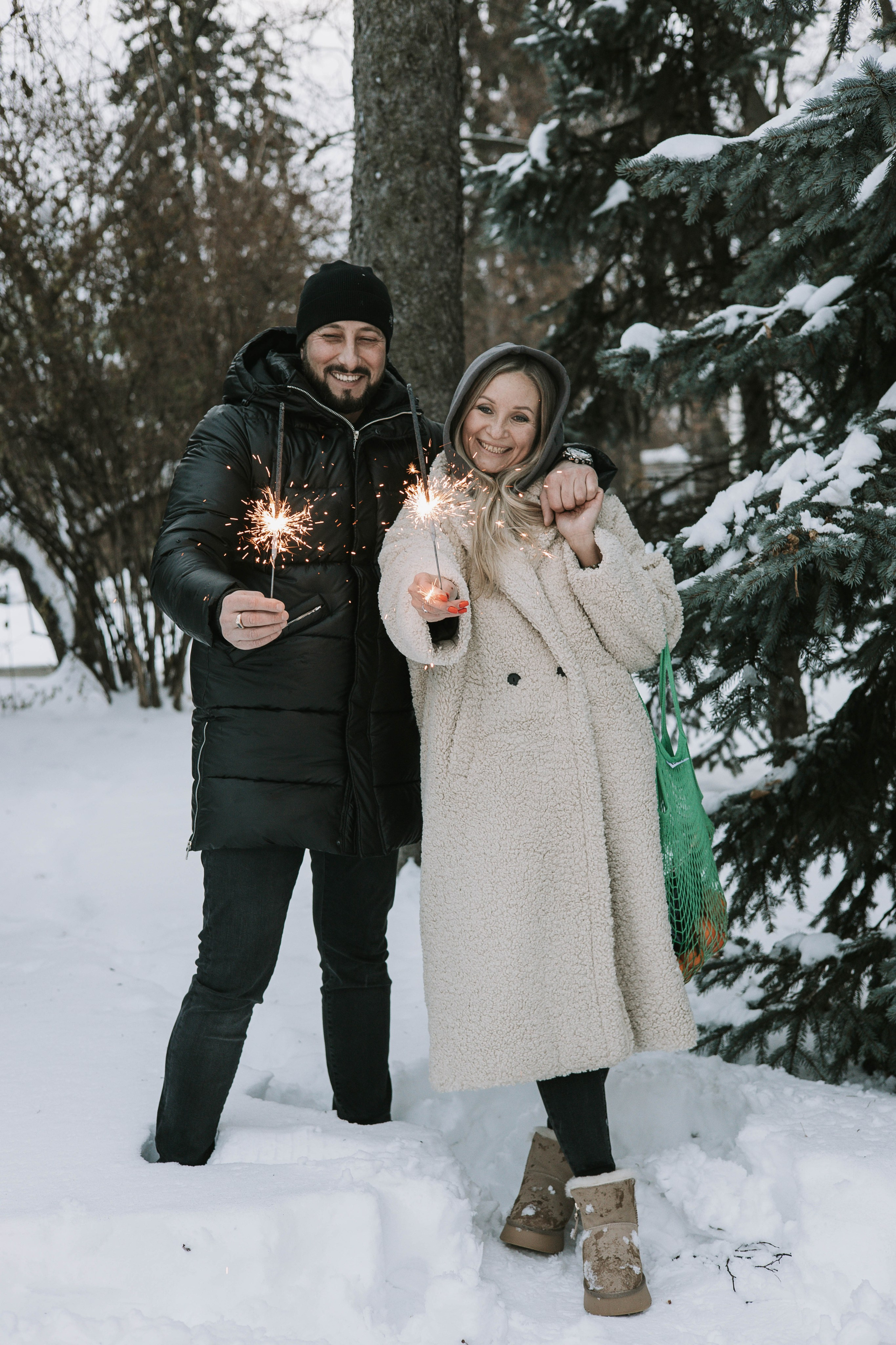 Зимняя сказка. Свадебный фотограф в Москве