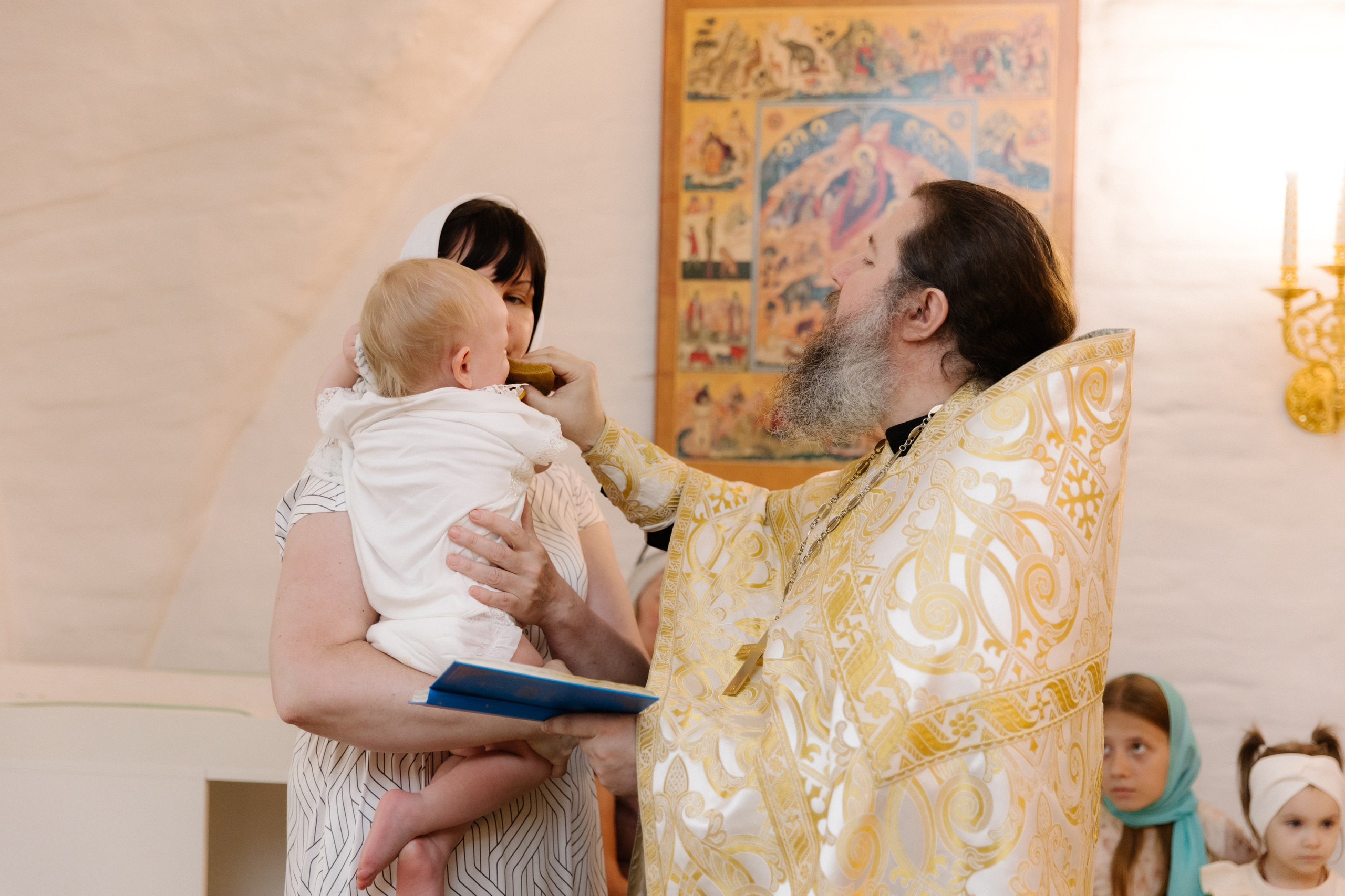 Крестины Мирославы. Семейный и свадебный фотограф в Москве и Зеленограде Пилипенко Юлия