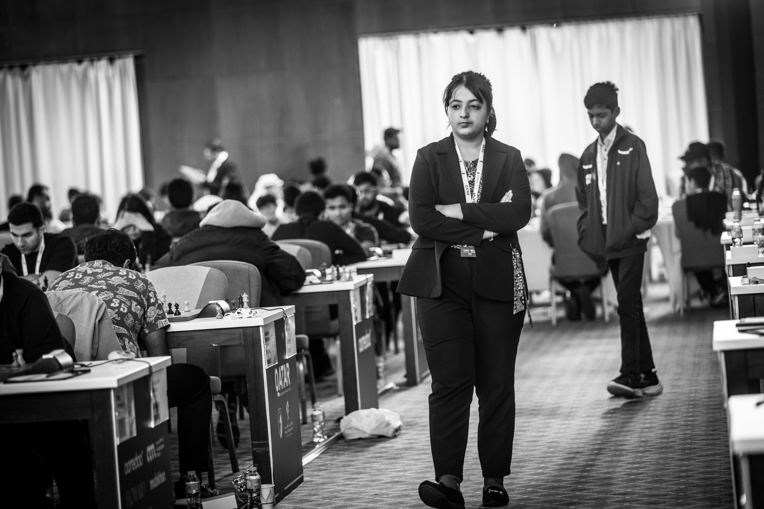 2024.12.09 Qatar Masters Open 2024 — Round6. Фотограф Анна Штурман (репортажная съёмка любых событий и мероприятий) Anna Shtourman photographer