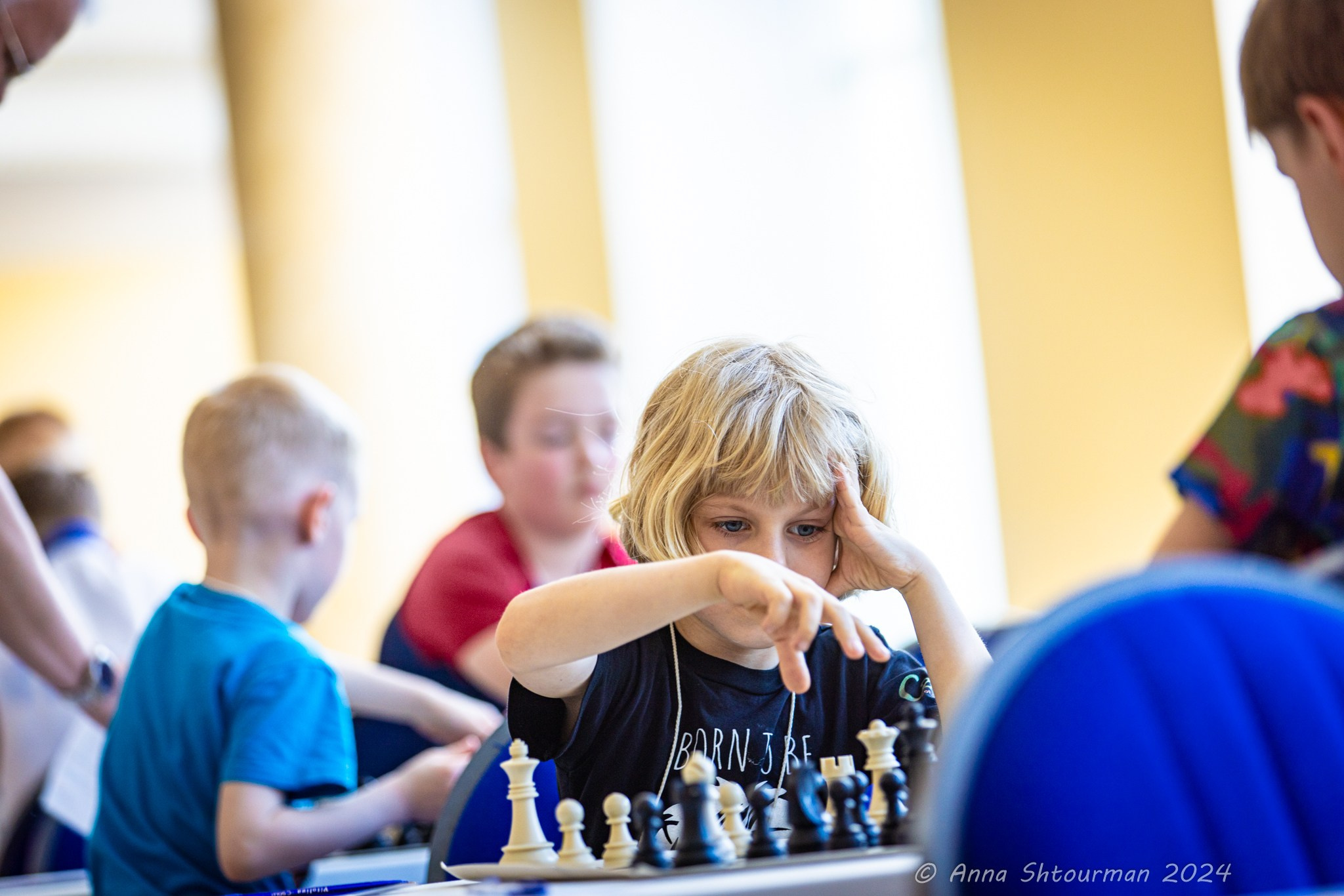 2024 Первенство России по шахматам до 9 лет (Кострома, Россия). Фотограф Анна Штурман (репортажная съёмка любых событий и мероприятий) Anna Shtourman photographer