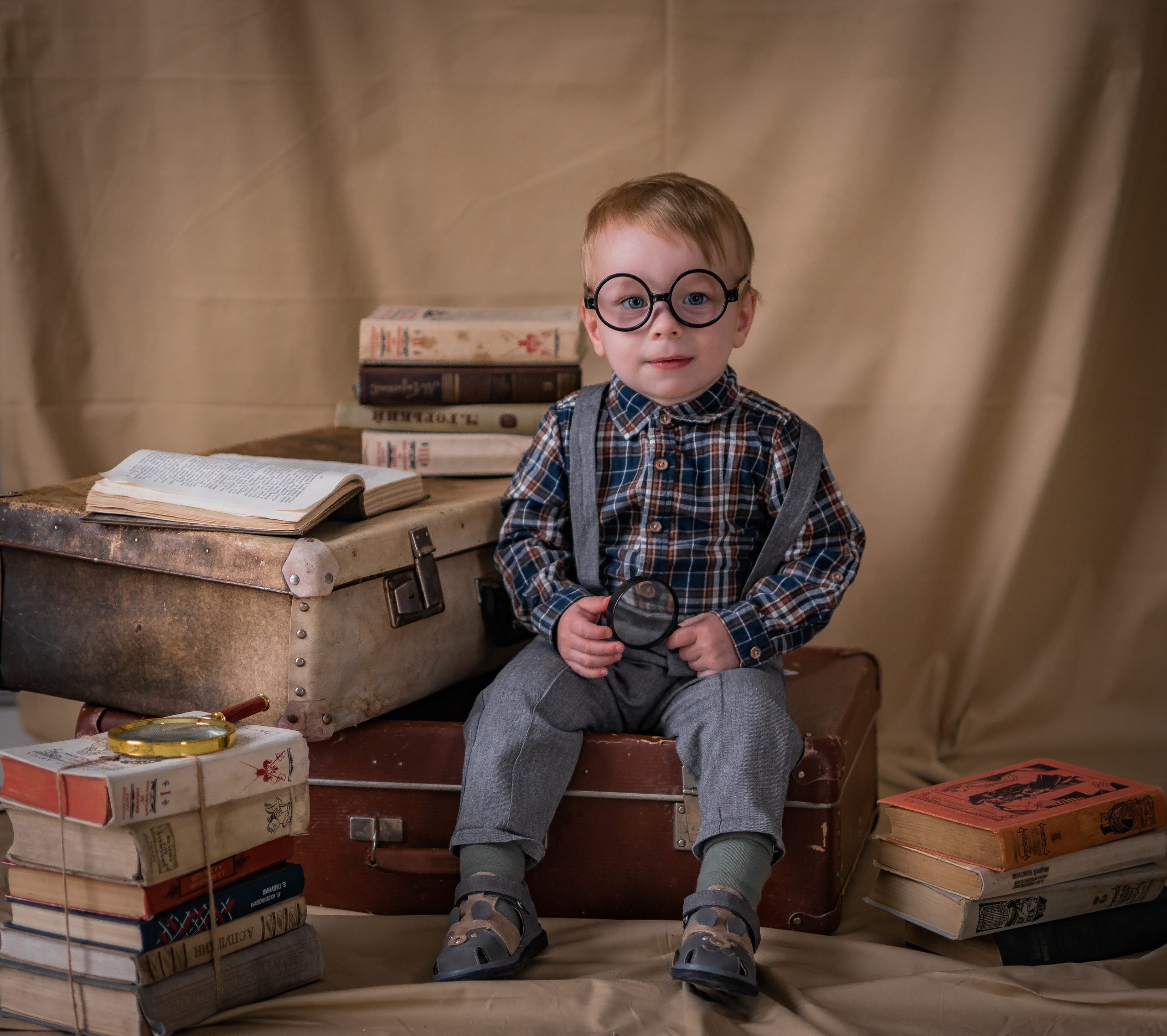 Книжные истории. Семейный фотограф Ефремова Виктория