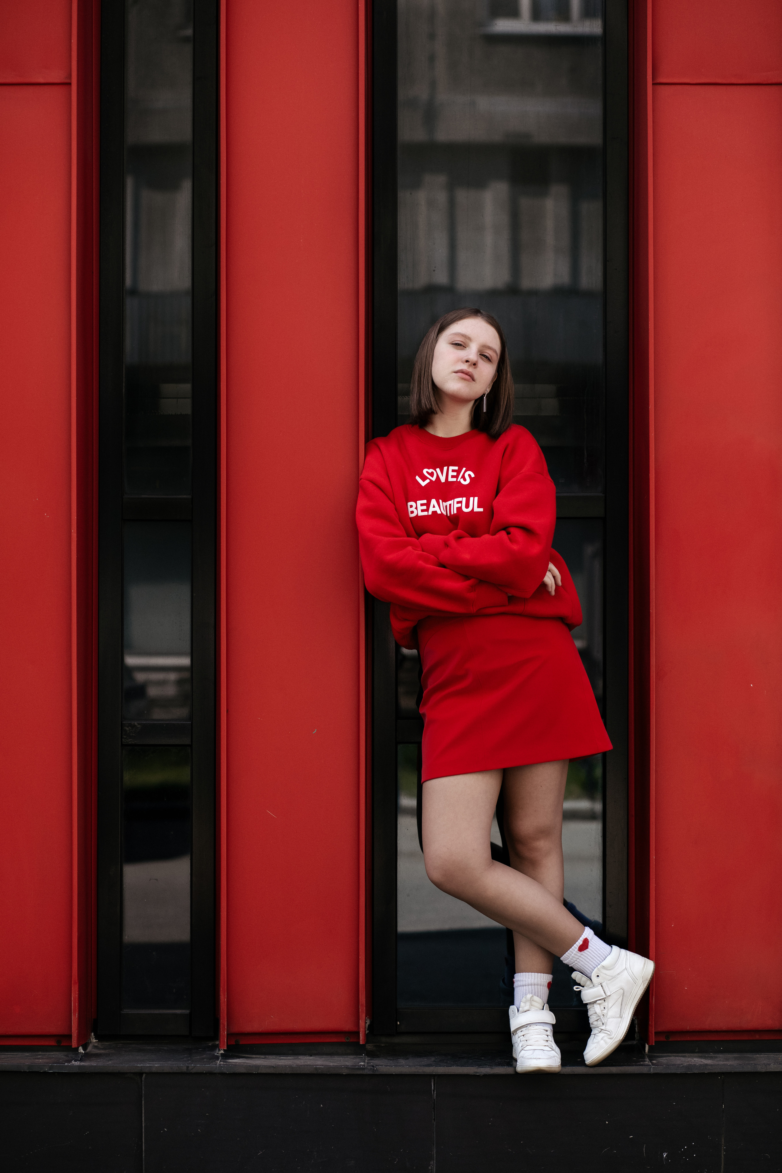 Городская фотосессия. Фотограф из Санкт-Петербурга Оксана Валковая. Женский портрет. Портрет