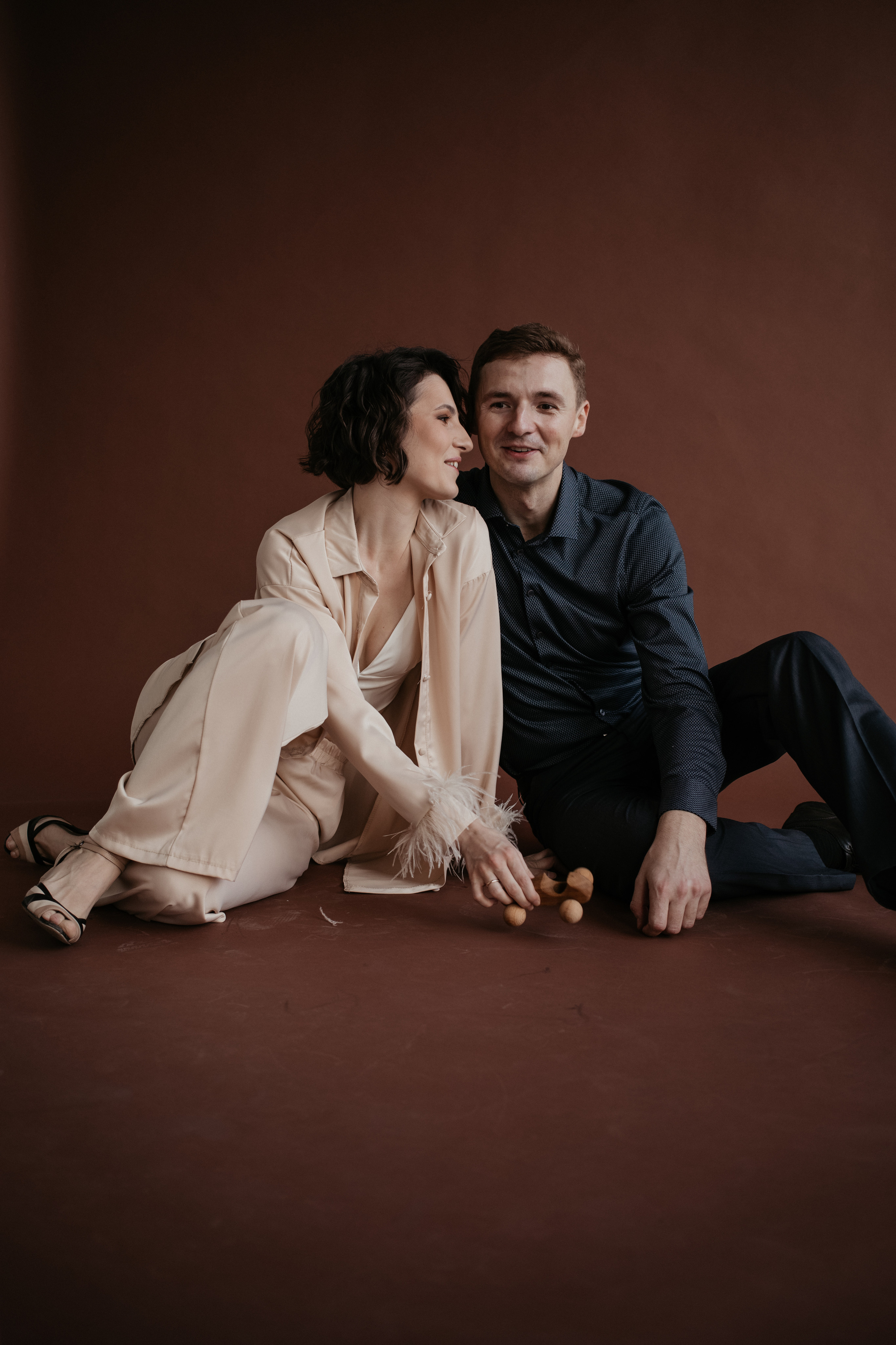 Семейная фотосессий в студии. Фотограф из Санкт-Петербурга Оксана Валковая. Женский портрет. Портрет