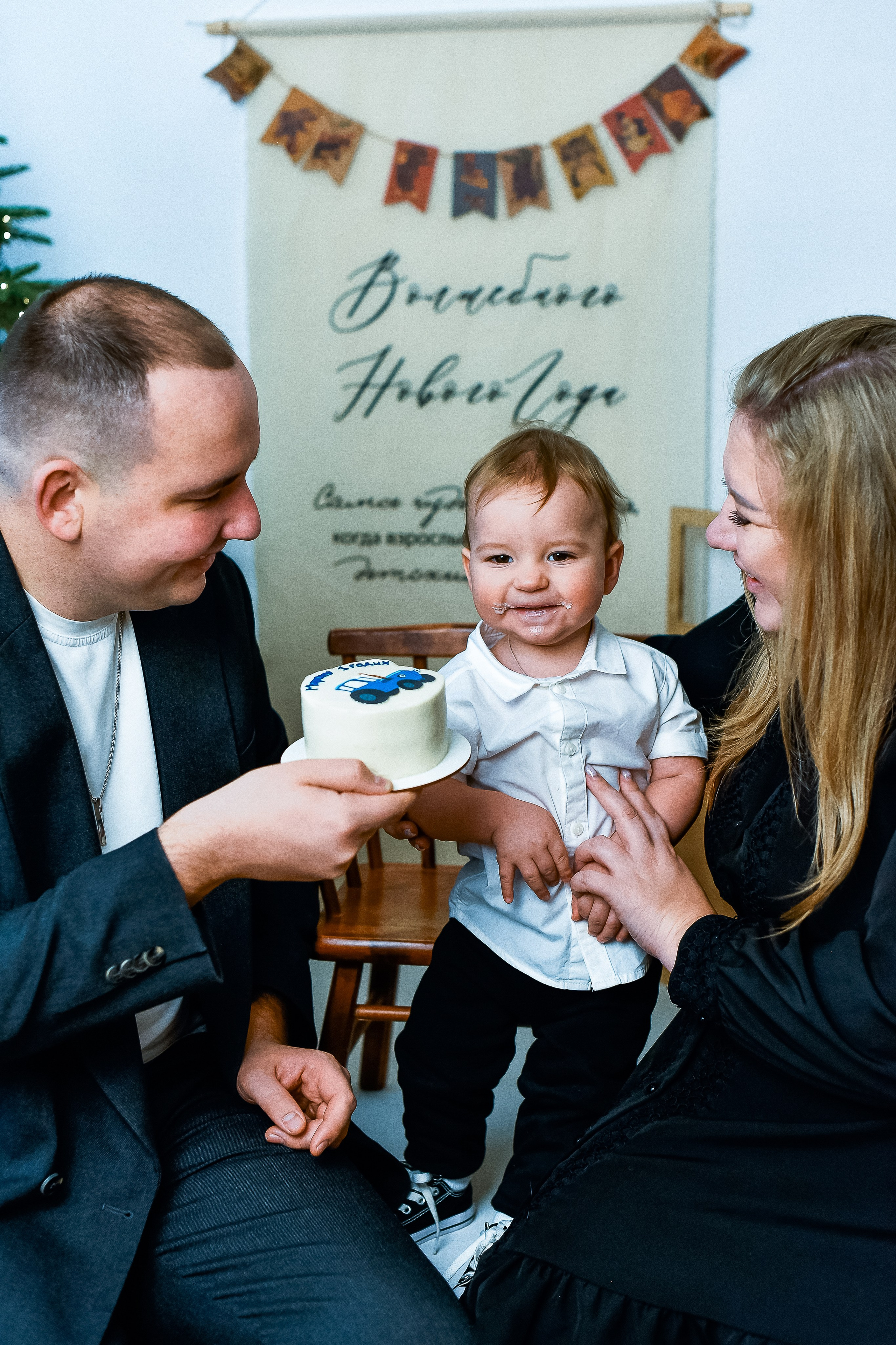 Семья Дмитрия, Насти и Мирона