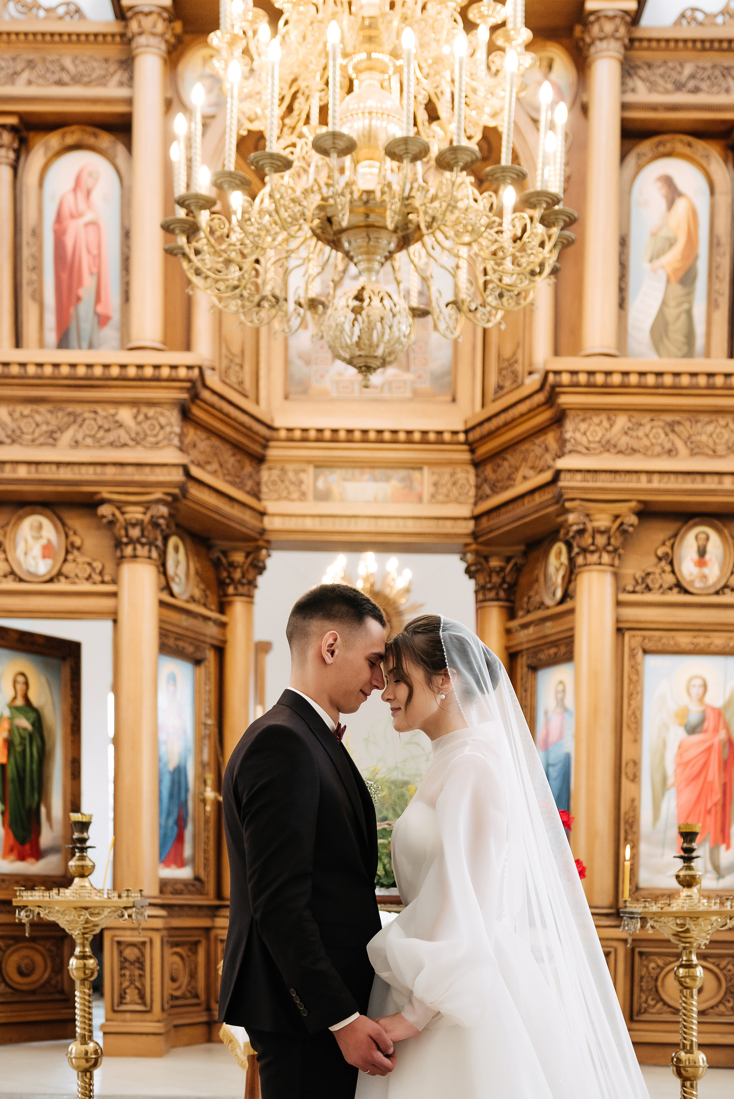 Венчание Дмитрия и Марии, 2021 год. Свадебный и портретный фотограф в Липецке Анастасия Ролдугина