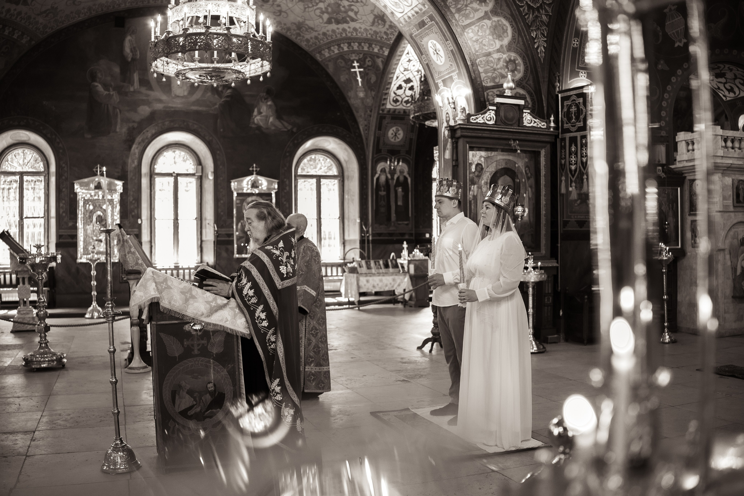 Венчание Федора & Татианы. Семейный фотограф и фотограф на Крещение, Венчание в Москве и Подмосковье Людмила Клюева