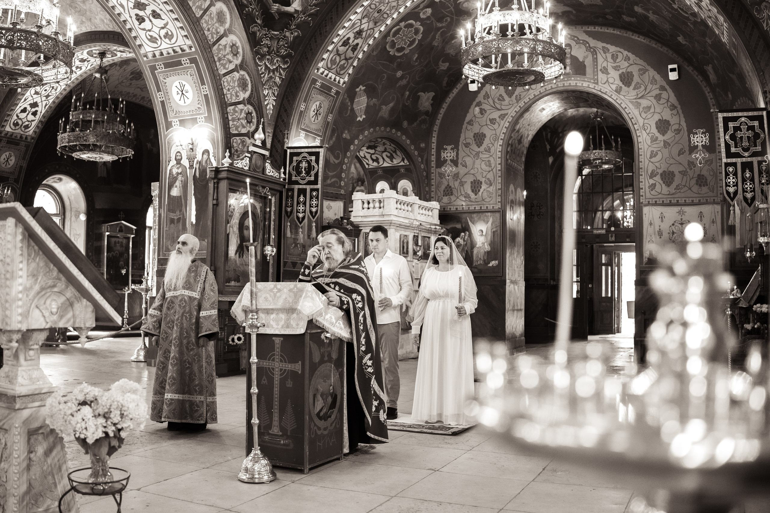 Венчание Федора & Татианы. Семейный фотограф и фотограф на Крещение, Венчание в Москве и Подмосковье Людмила Клюева