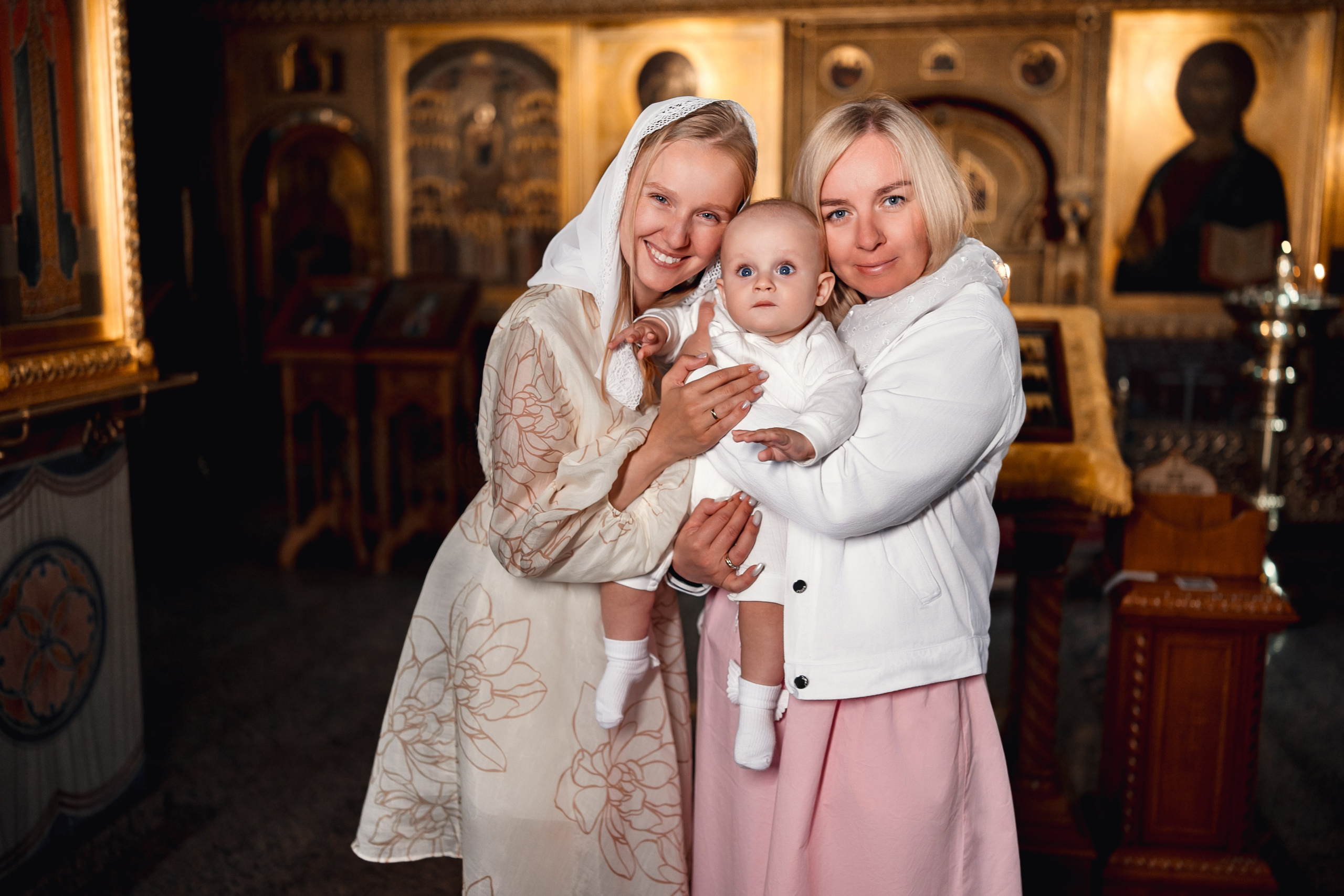 Крещение Максима. Семейный фотограф и фотограф на Крещение, Венчание в Москве и Подмосковье Людмила Клюева