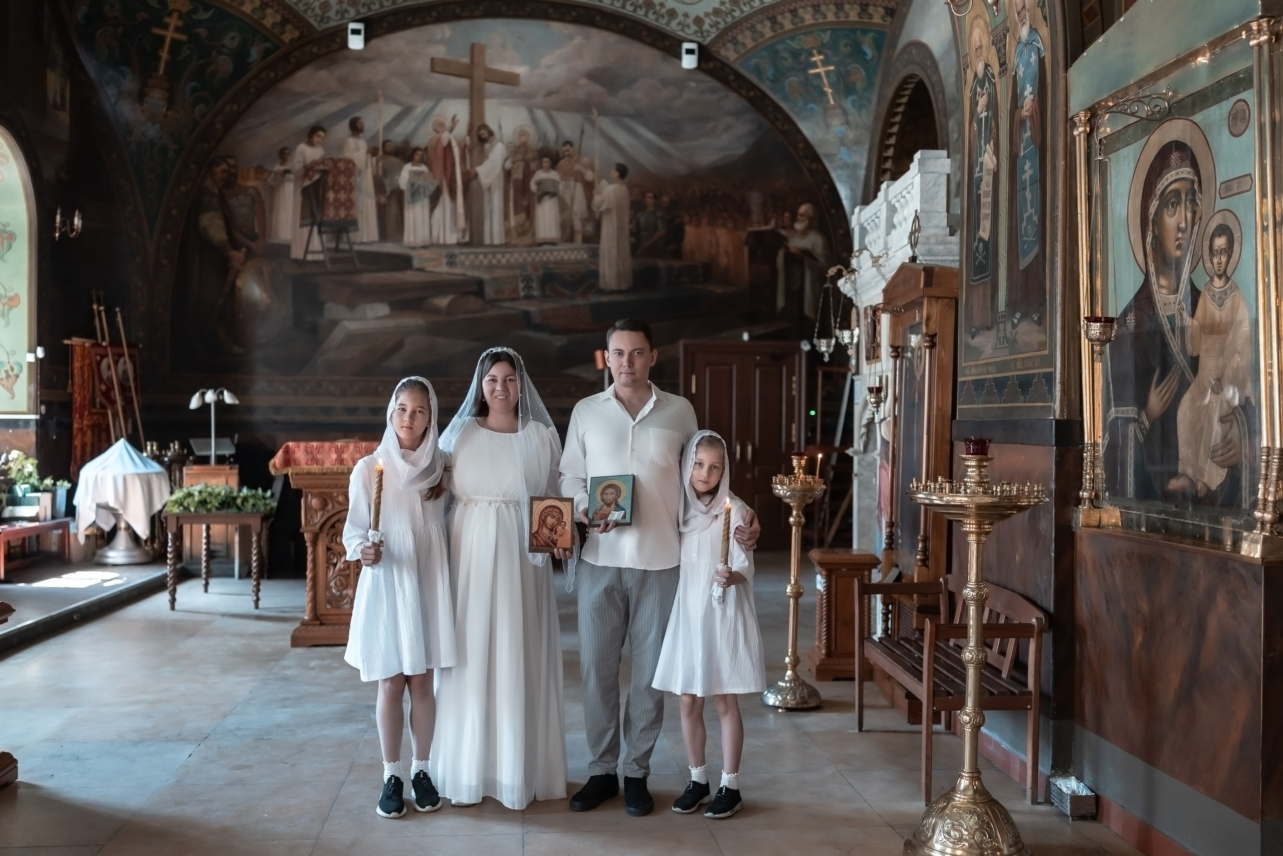Венчание Федора & Татианы. Семейный фотограф и фотограф на Крещение, Венчание в Москве и Подмосковье Людмила Клюева