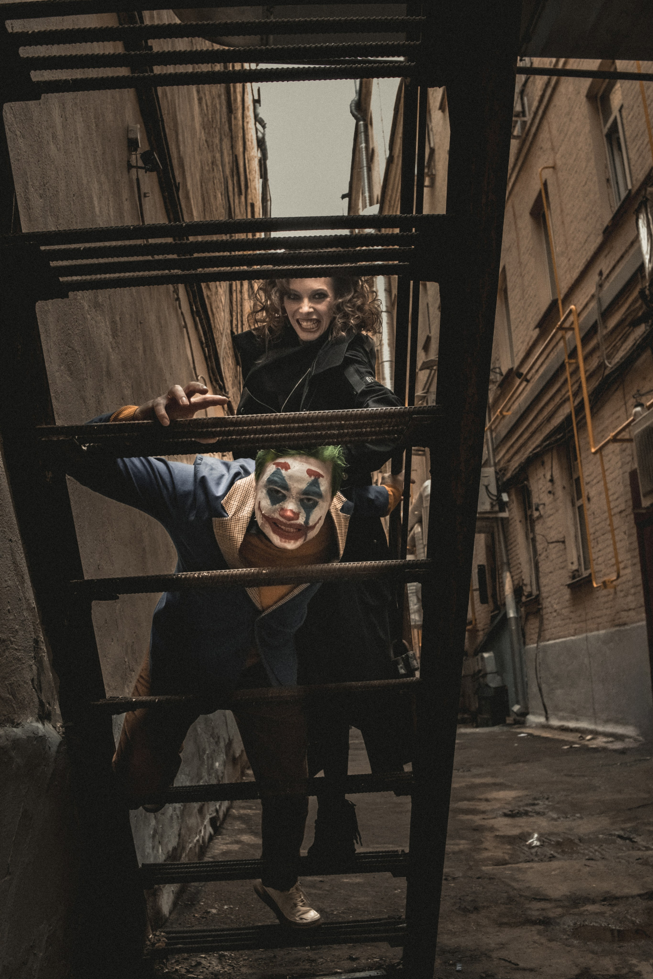 Схватка Джокера и Беллатрисы. Портретный фотограф в Москве Виталий Сабирзянов