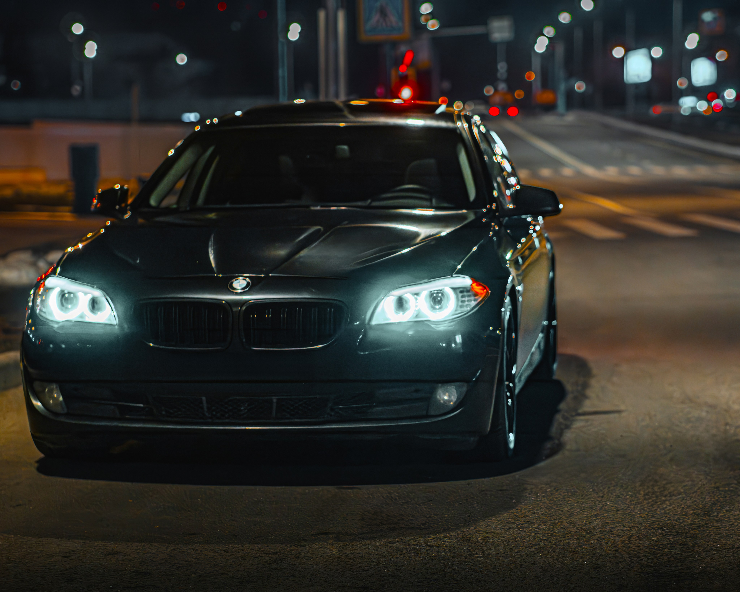 BMW F10 530D. Автомобильный фотограф в Москве