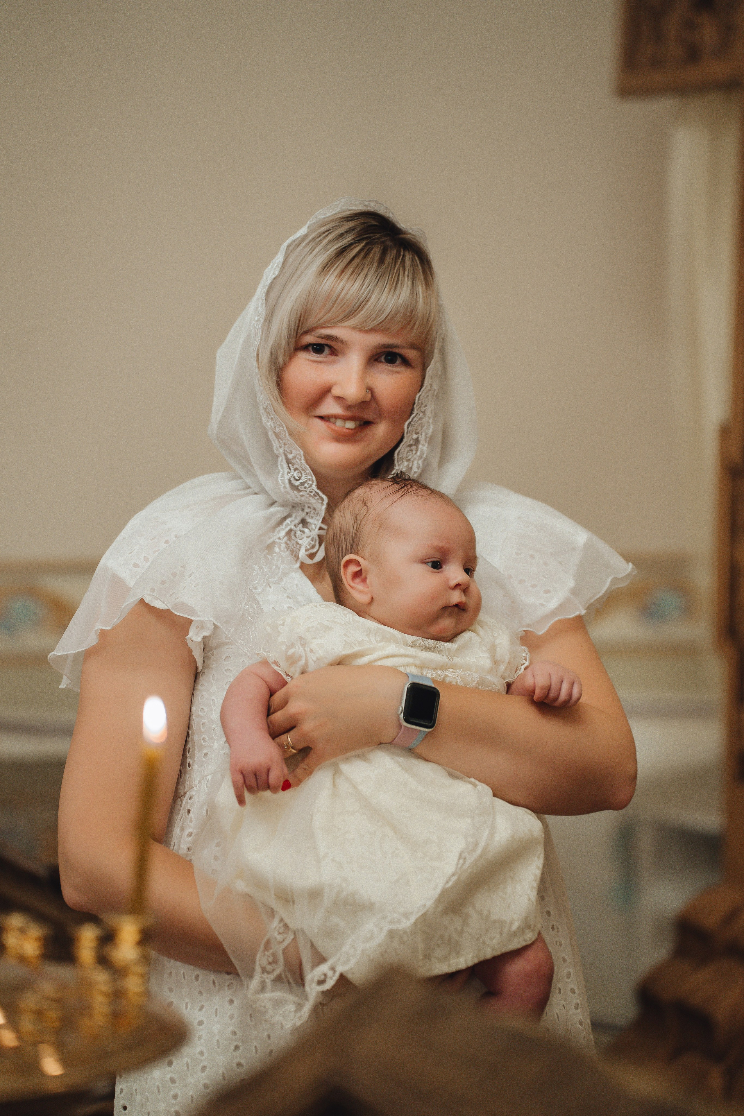 Крещение Ксении. Свадебный и семейный фотограф Пушкин Царское Село СПБ Питер Санкт-Петербург и Рязань Ольга Козлова