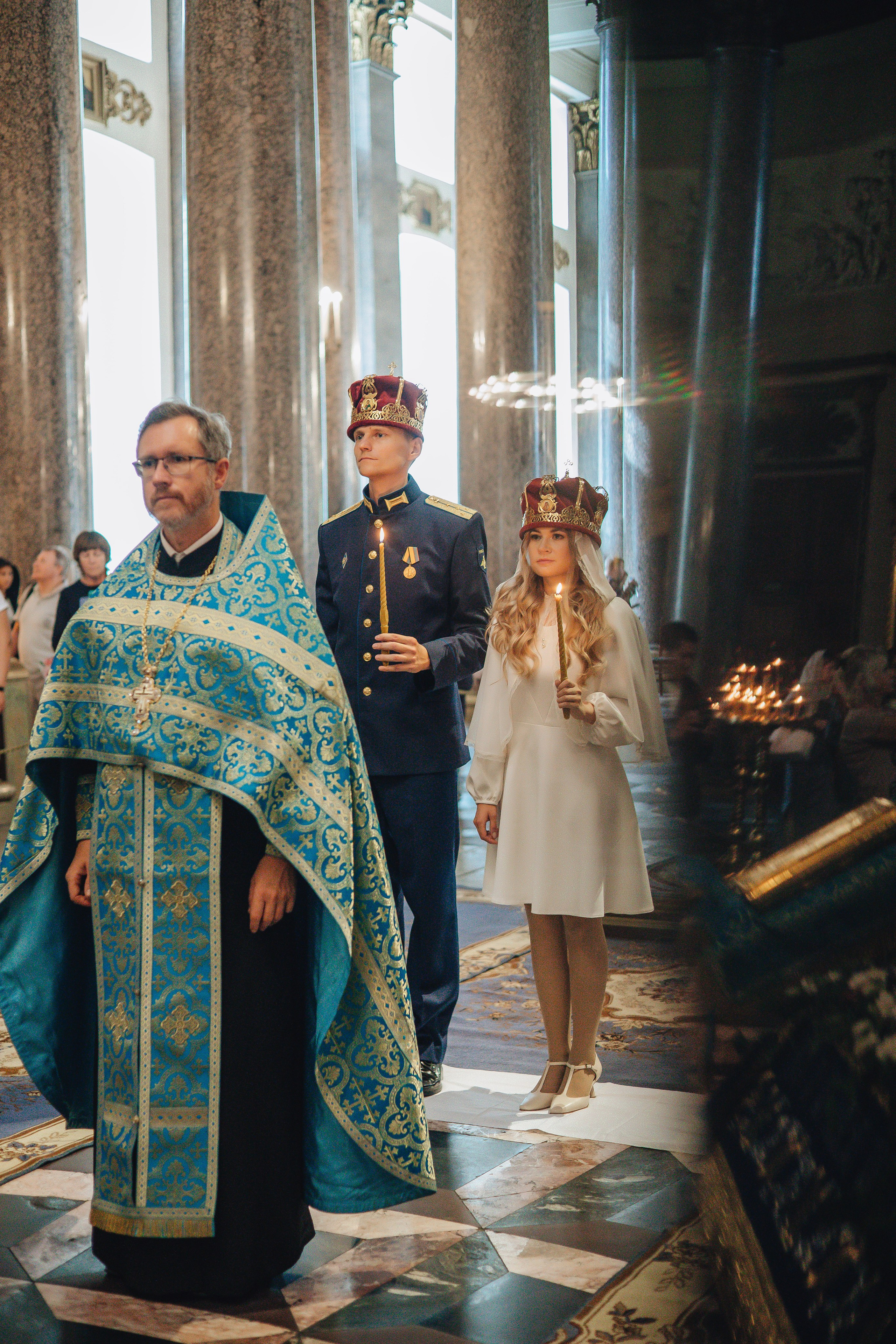 Оля и Леша. Венчание. Казанский собор. Свадебный и семейный фотограф Пушкин Царское Село СПБ Питер Санкт-Петербург и Рязань Ольга Козлова