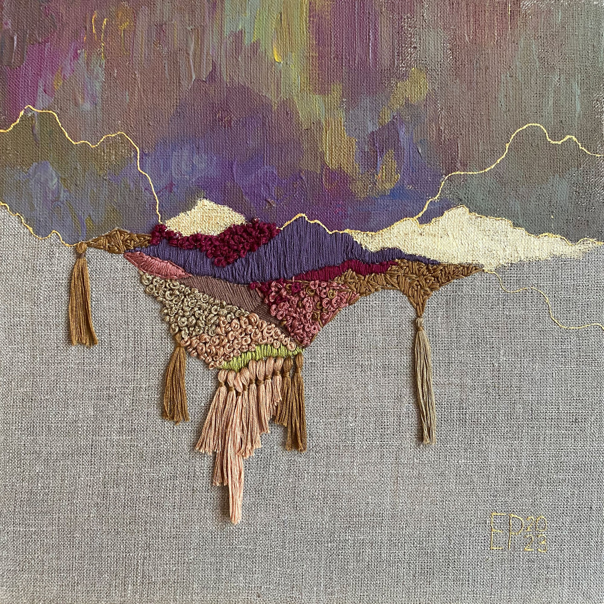 Origin of color. Artist Ekaterina Prisich