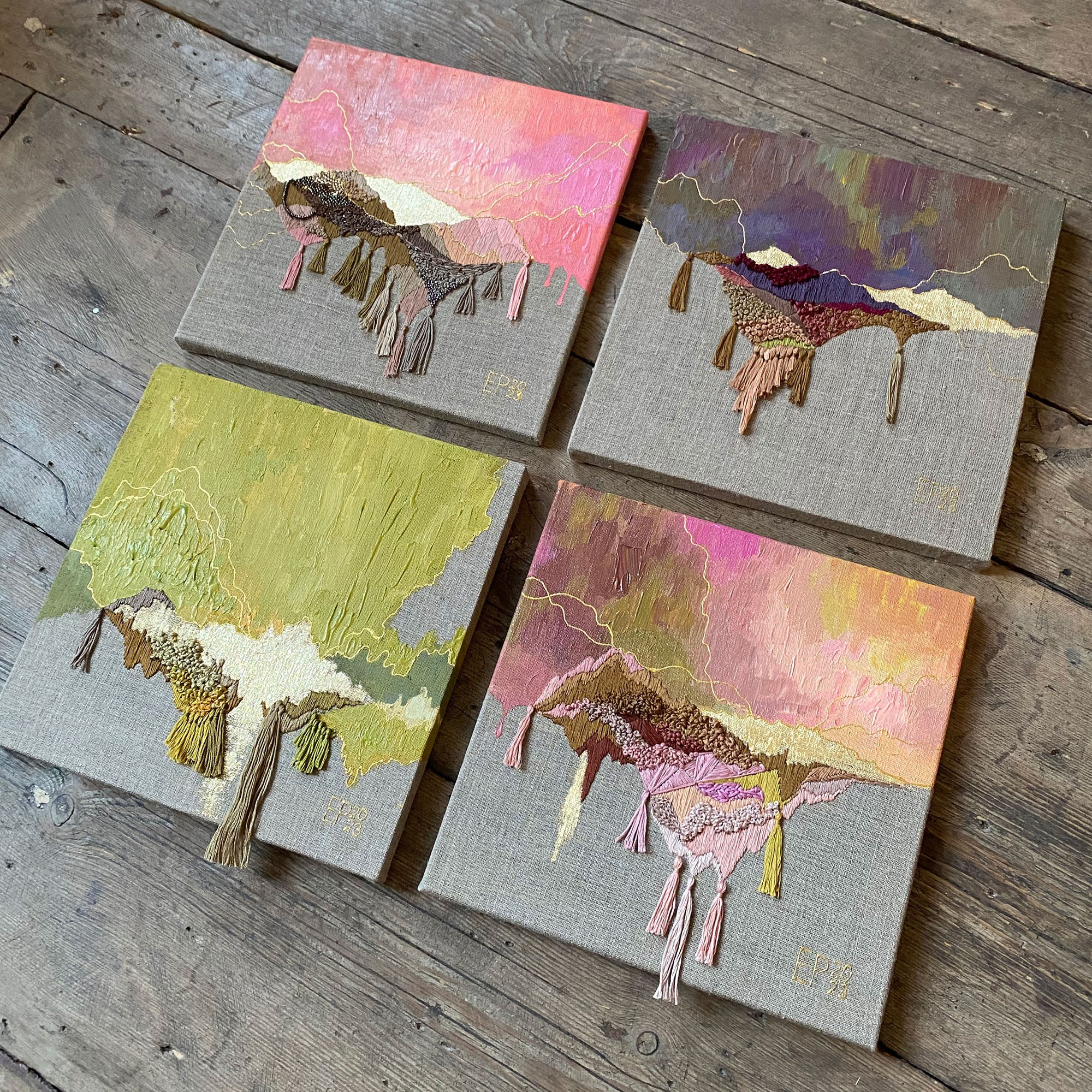 Origin of color. Artist Ekaterina Prisich