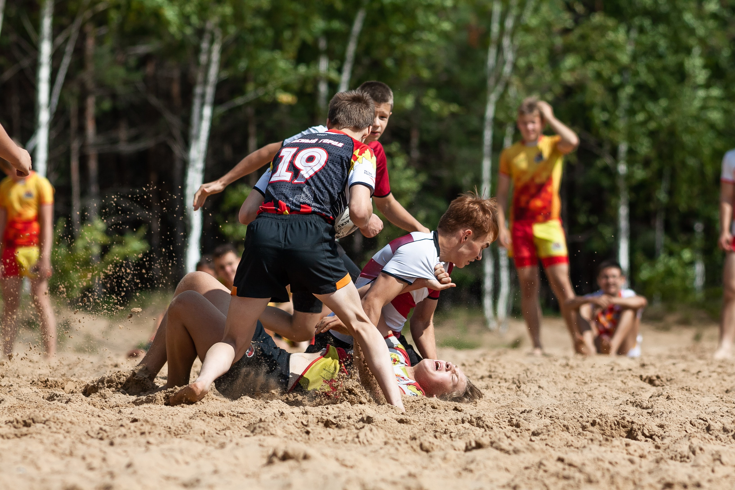 «Кубок «Молота» по пляжному Регби. Фотография