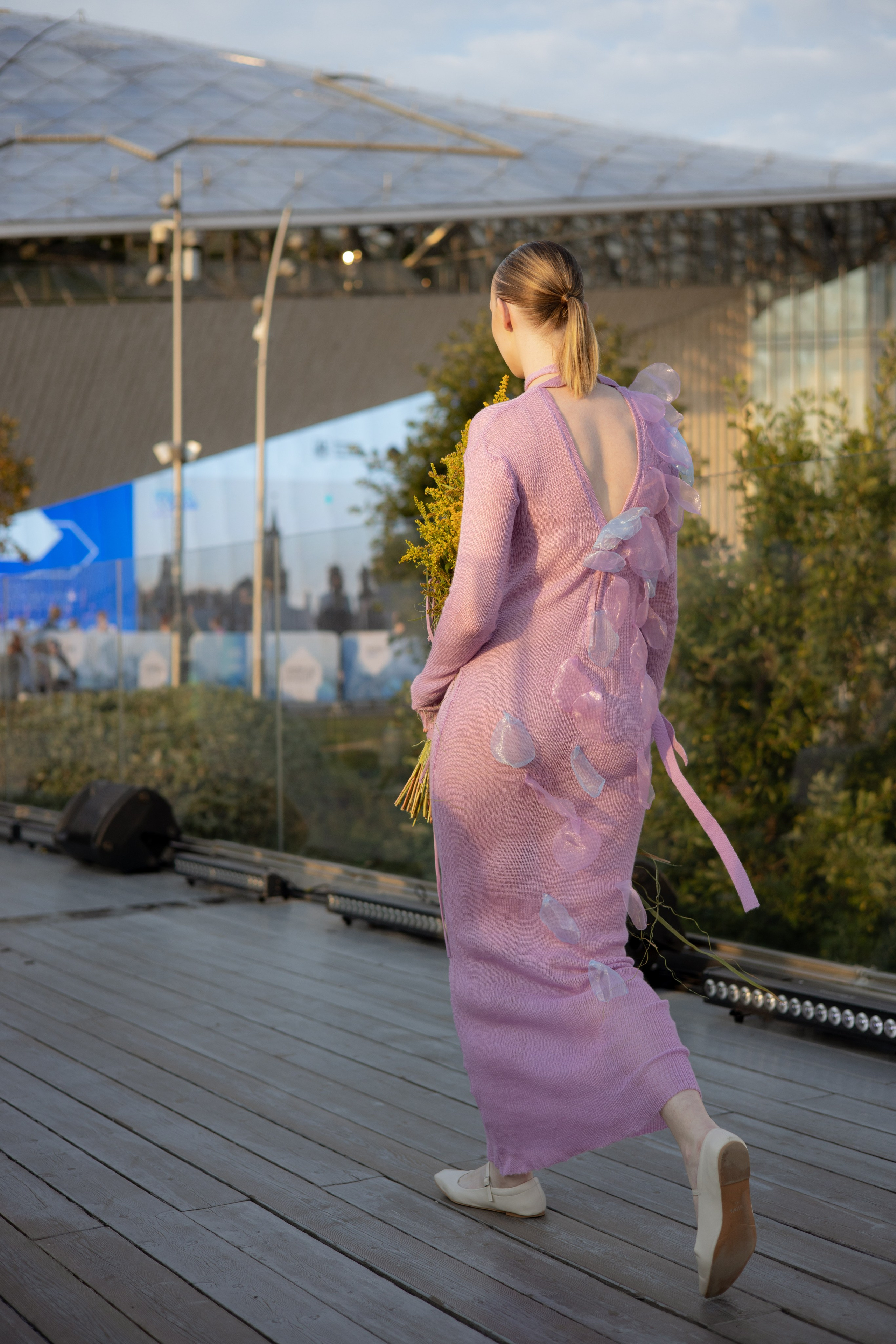 Модный показ. Парящий мост. Оформление свадеб, декор свадеб Вера Маркова, Москва