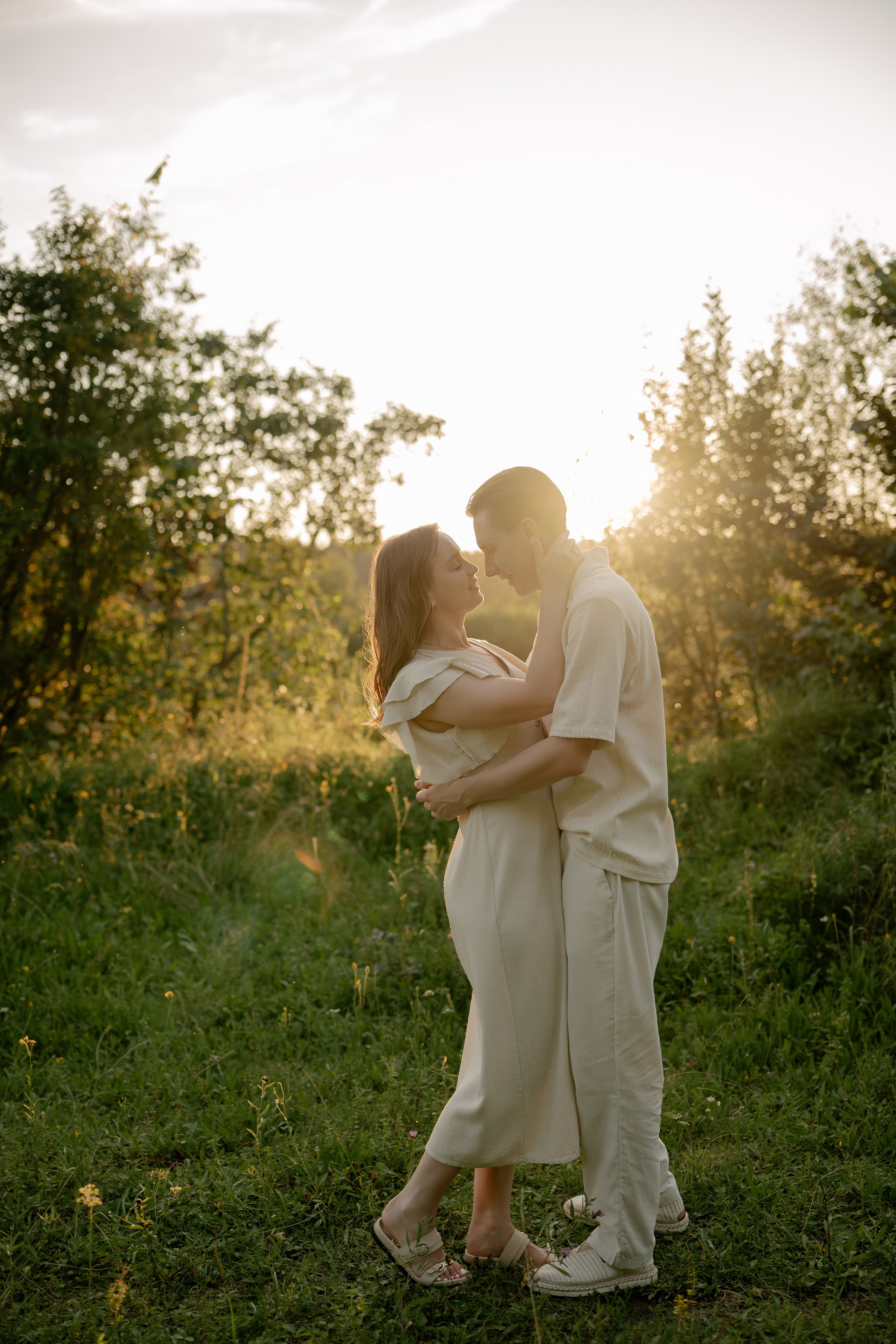 На закате. Свадебный и семейный фотограф в Москве и Красногорске — живые кадры | Анастасия Тихонова