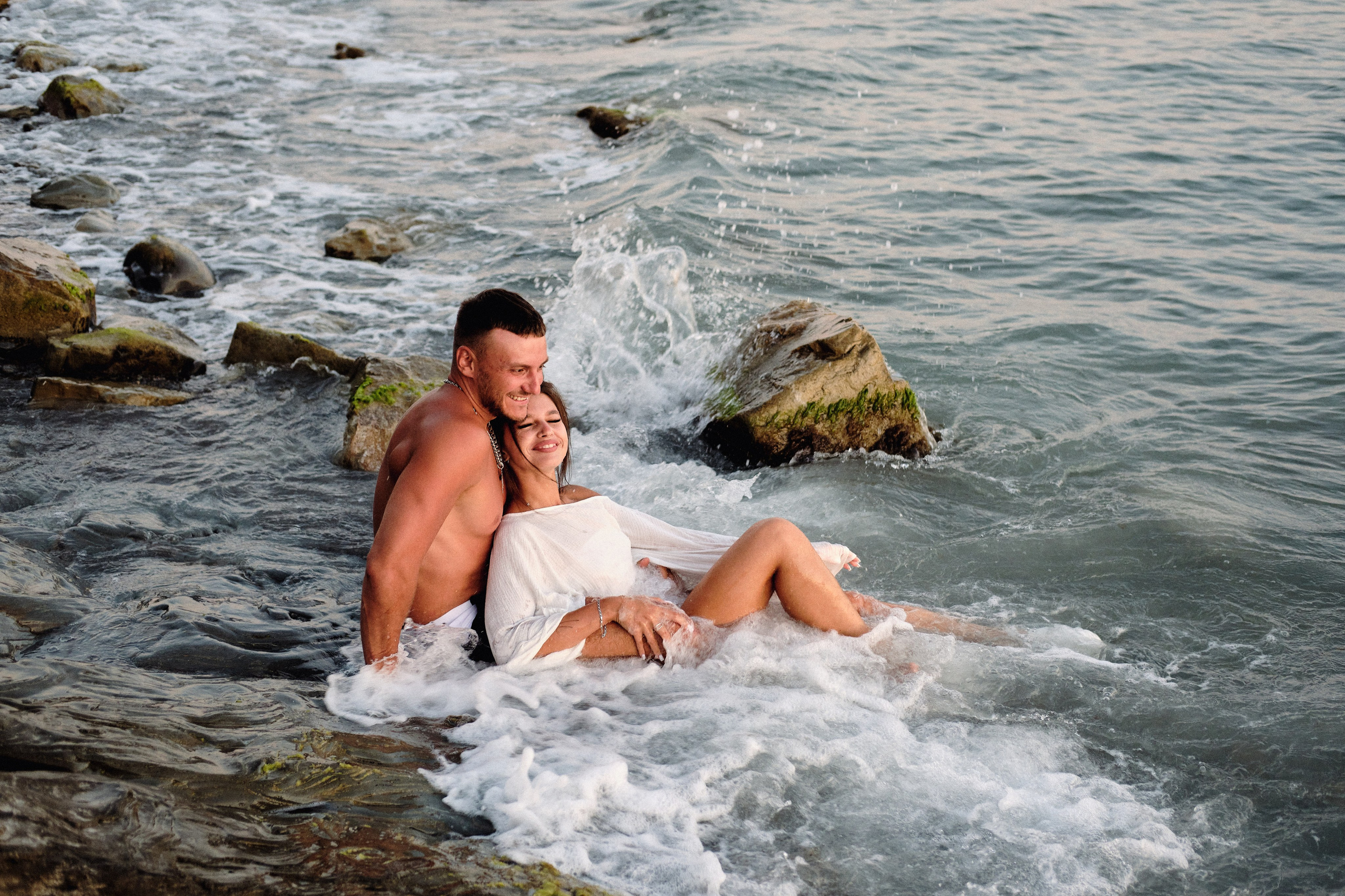 Съемка в море. Фотограф в Анапе и Краснодаре Тина