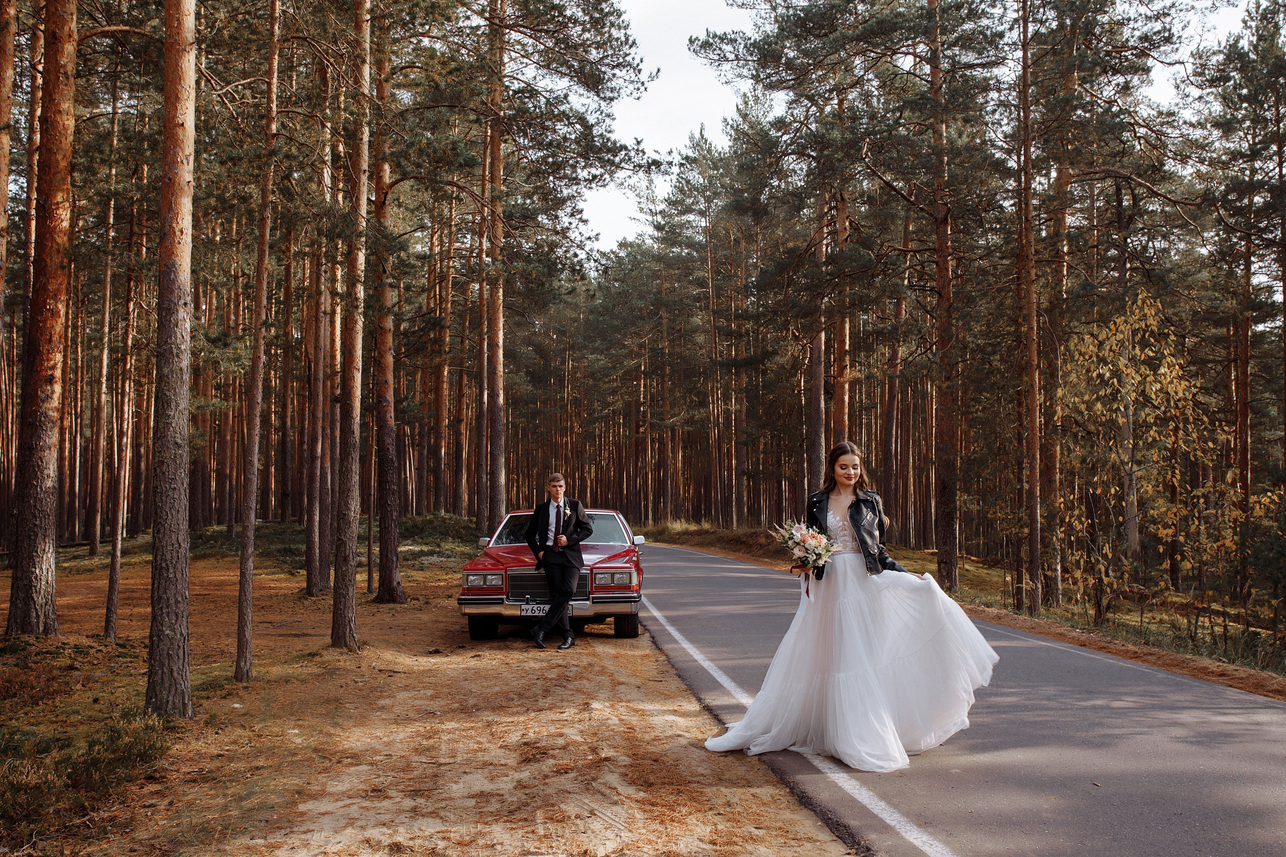 Дорога и лес в сторону Орши. Каплицкая Любовь — фотограф Тверь