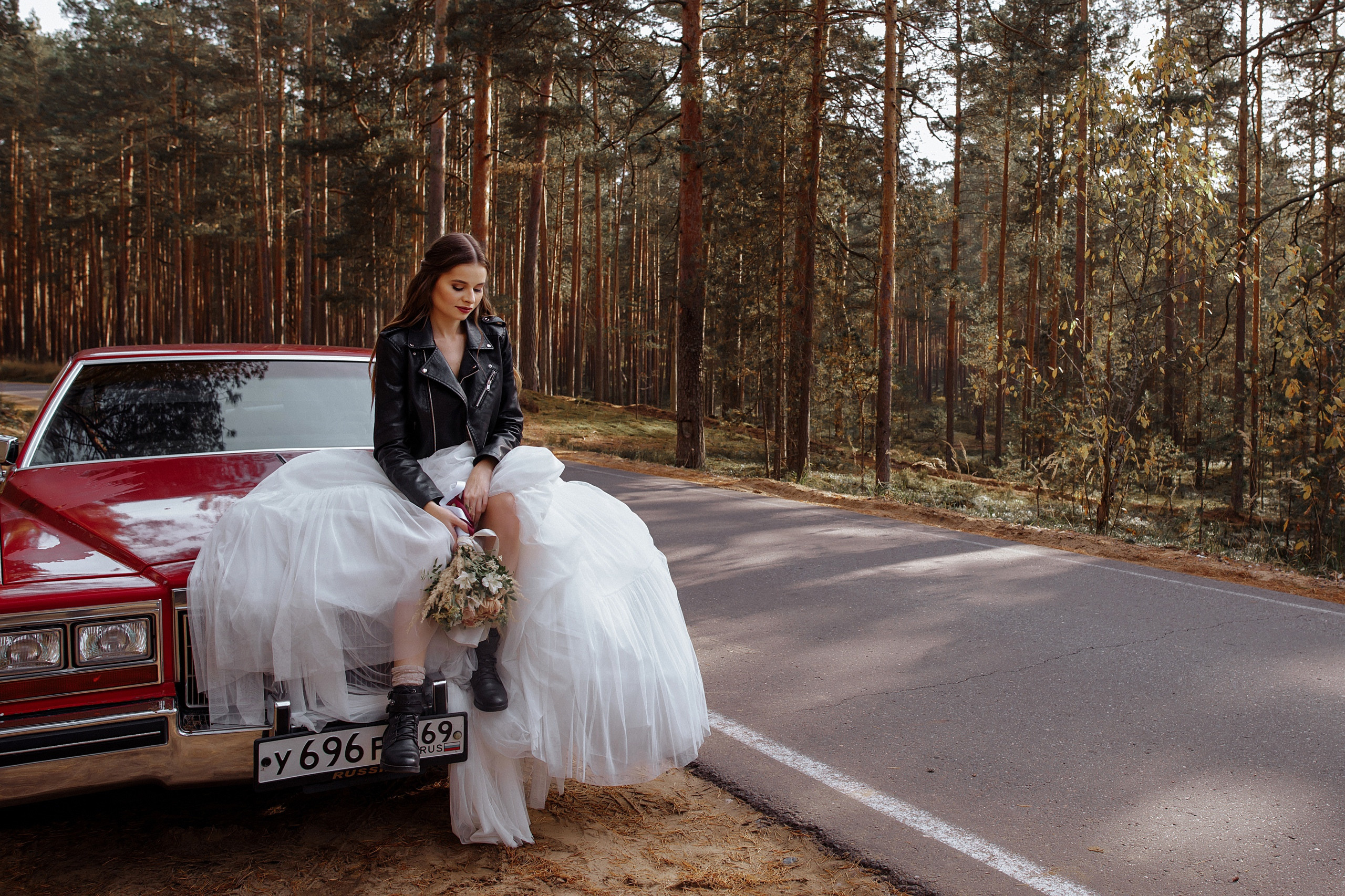 Дорога и лес в сторону Орши. Каплицкая Любовь — фотограф Тверь