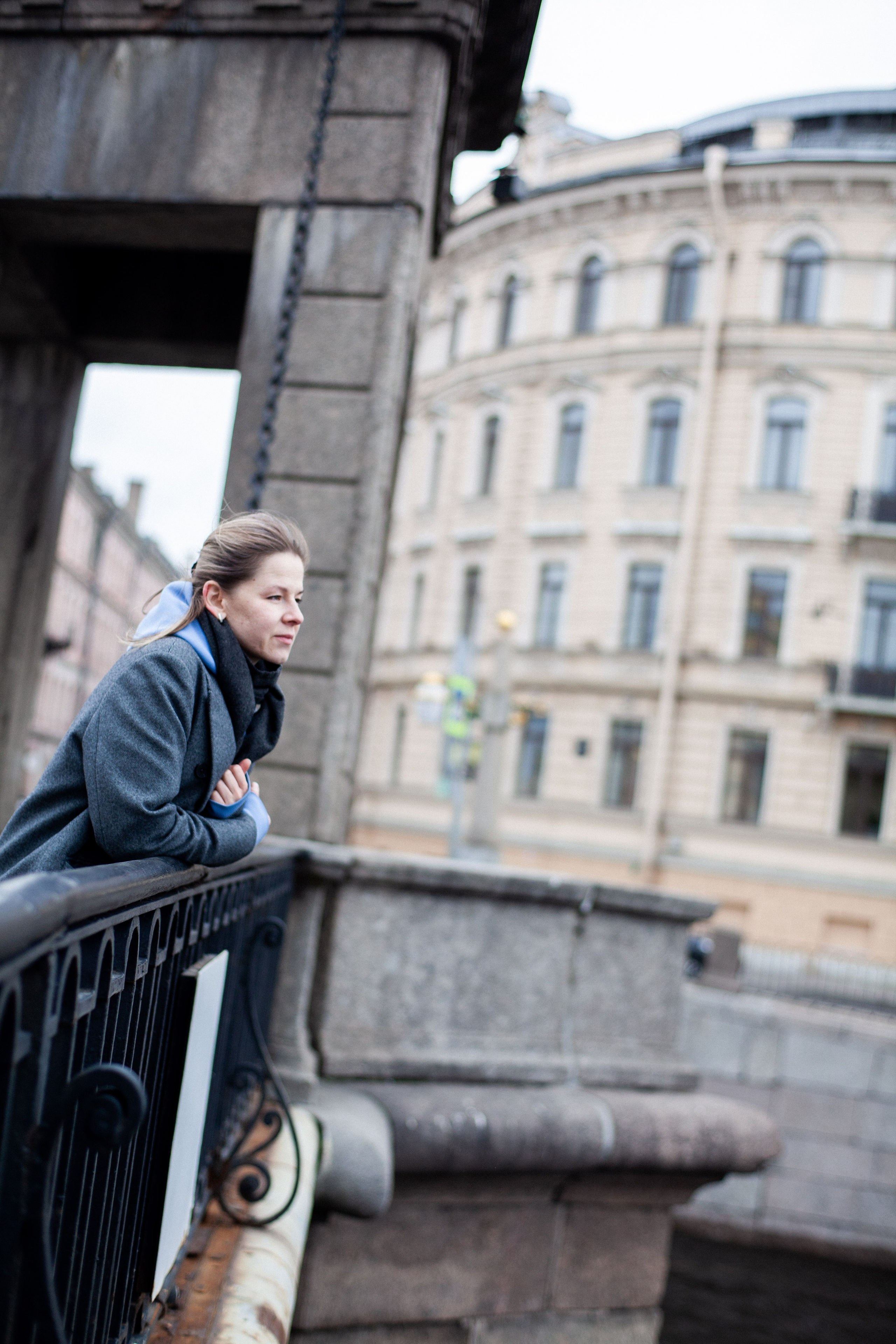 Ульяна. Ветер. Питер. Илья Михачёв Фотограф ПРО людей