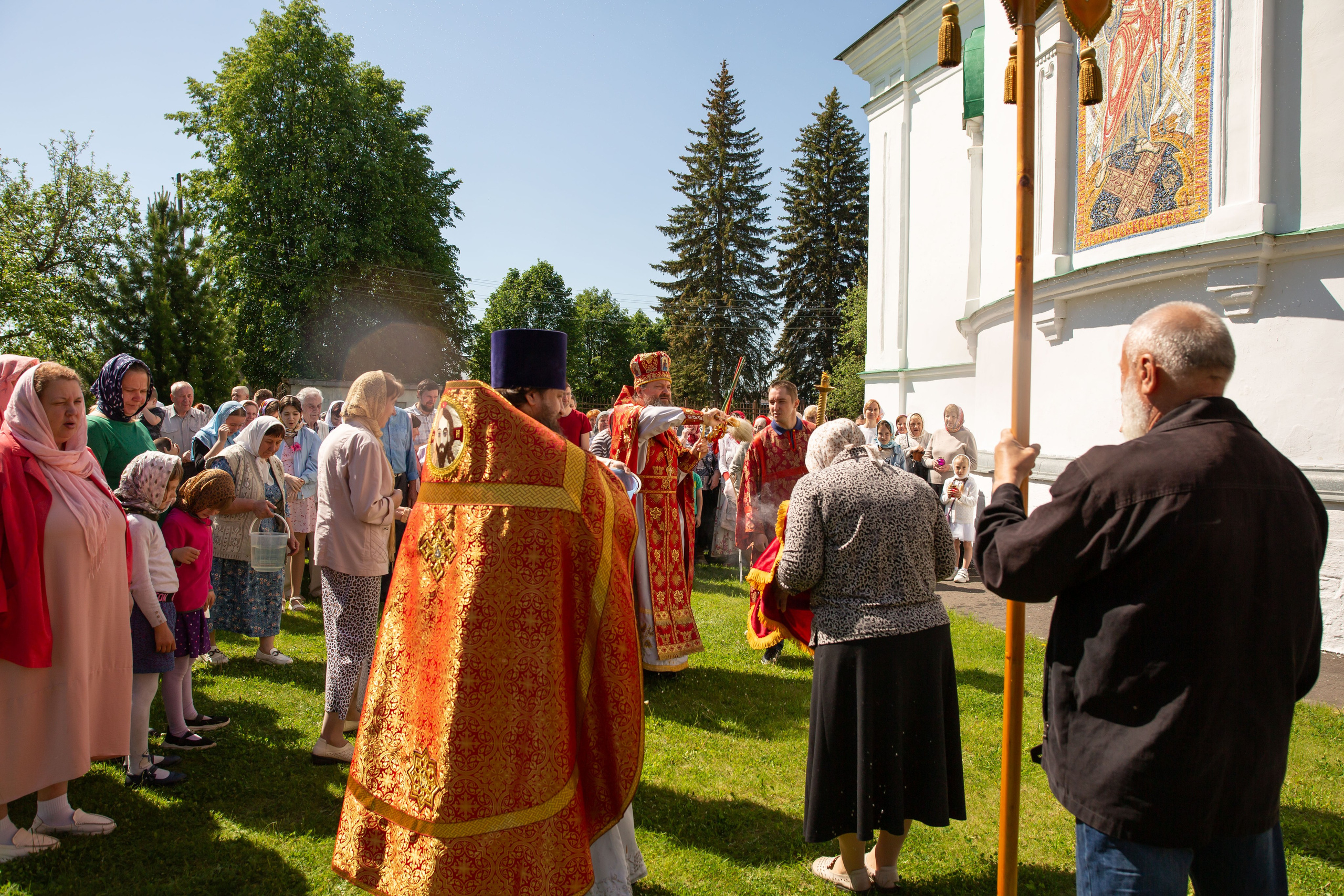 Крестный ход с Ашитково Воскресенский храм. Семейный и детский фотограф Анна Петракова