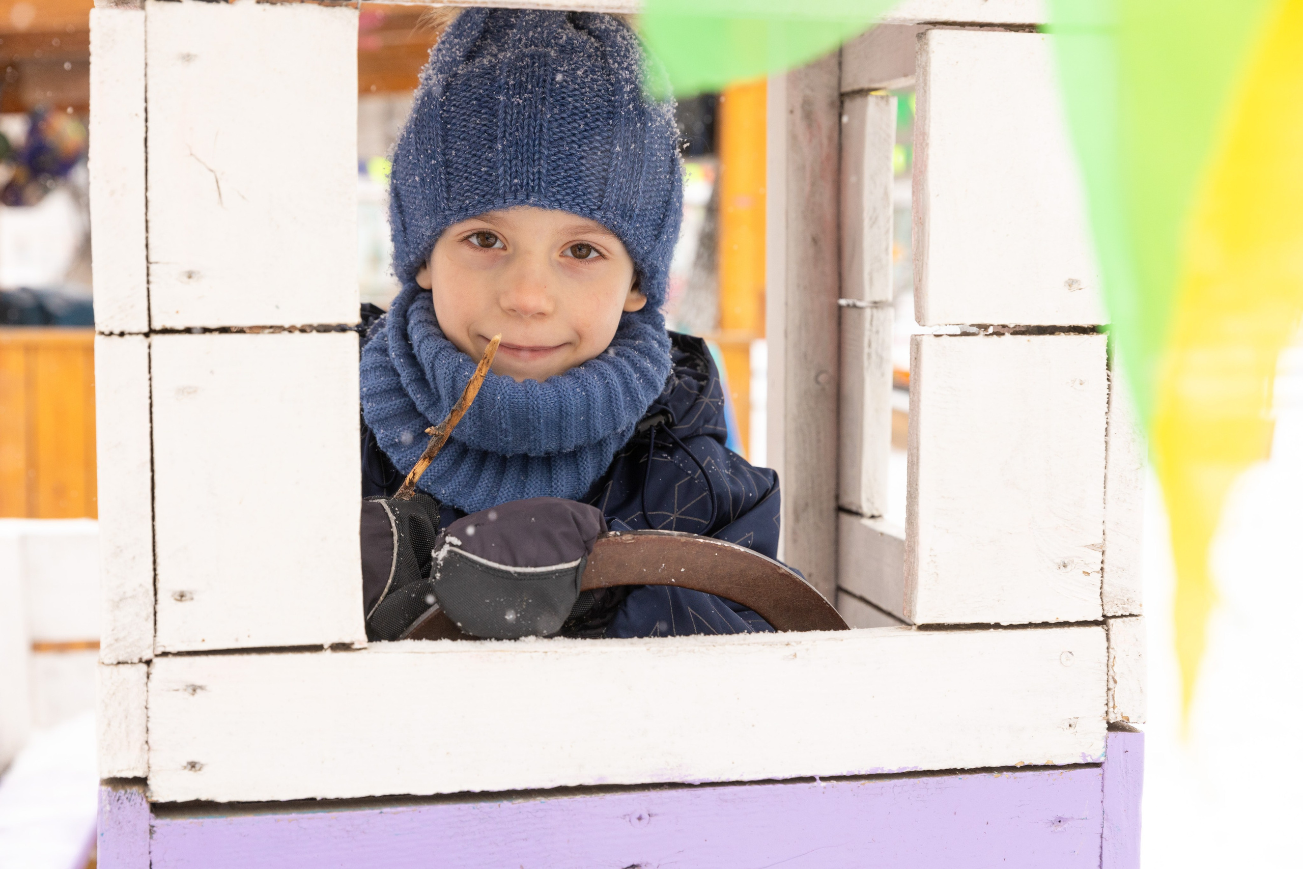 Зимняя прогулка. Семейный, детский, школьный фотограф в Благовещенске Яна Белоусова