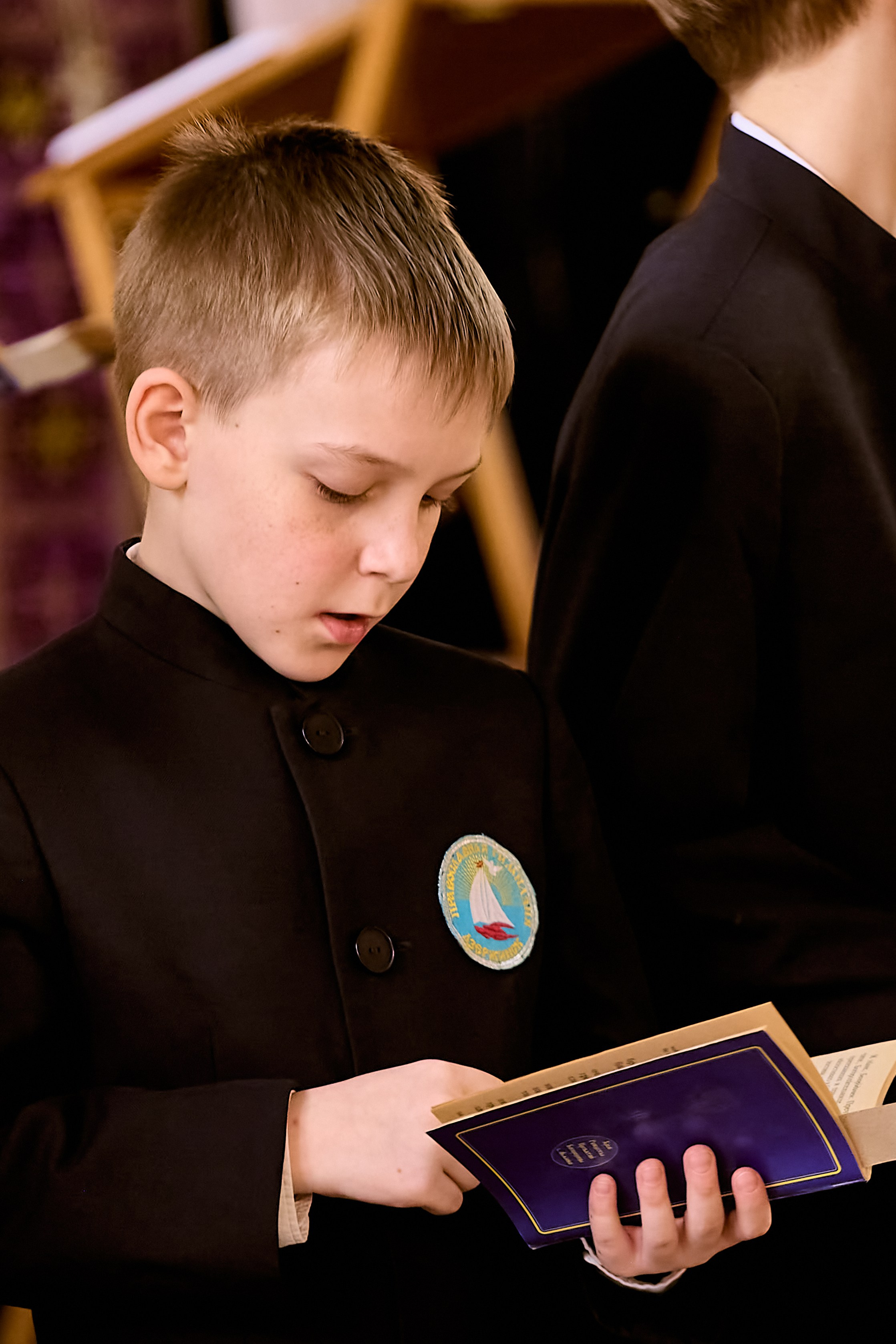 Лица Храма Детский Портрет в Храме