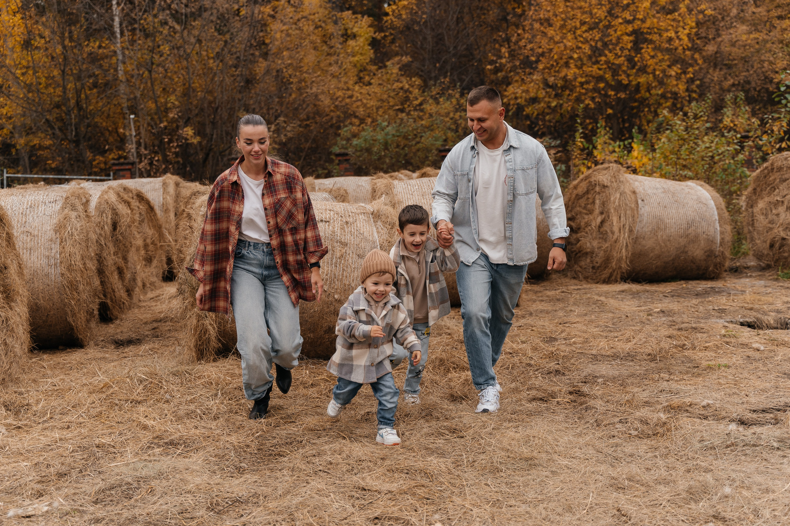 Никита, Аня, Лёва и Миша. Волик Мария