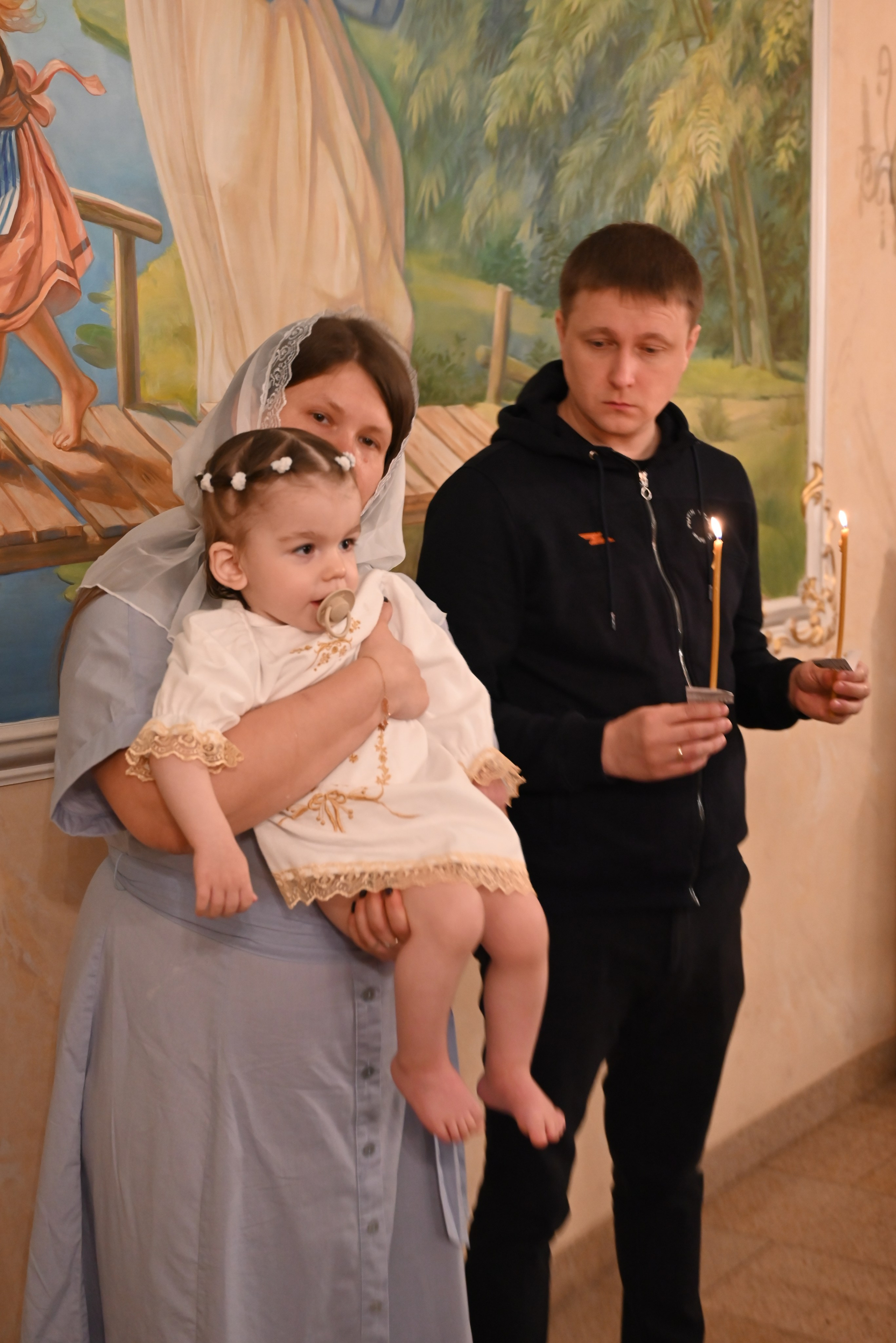 Крещение 7 мая. Семейный и детский фотограф Москва