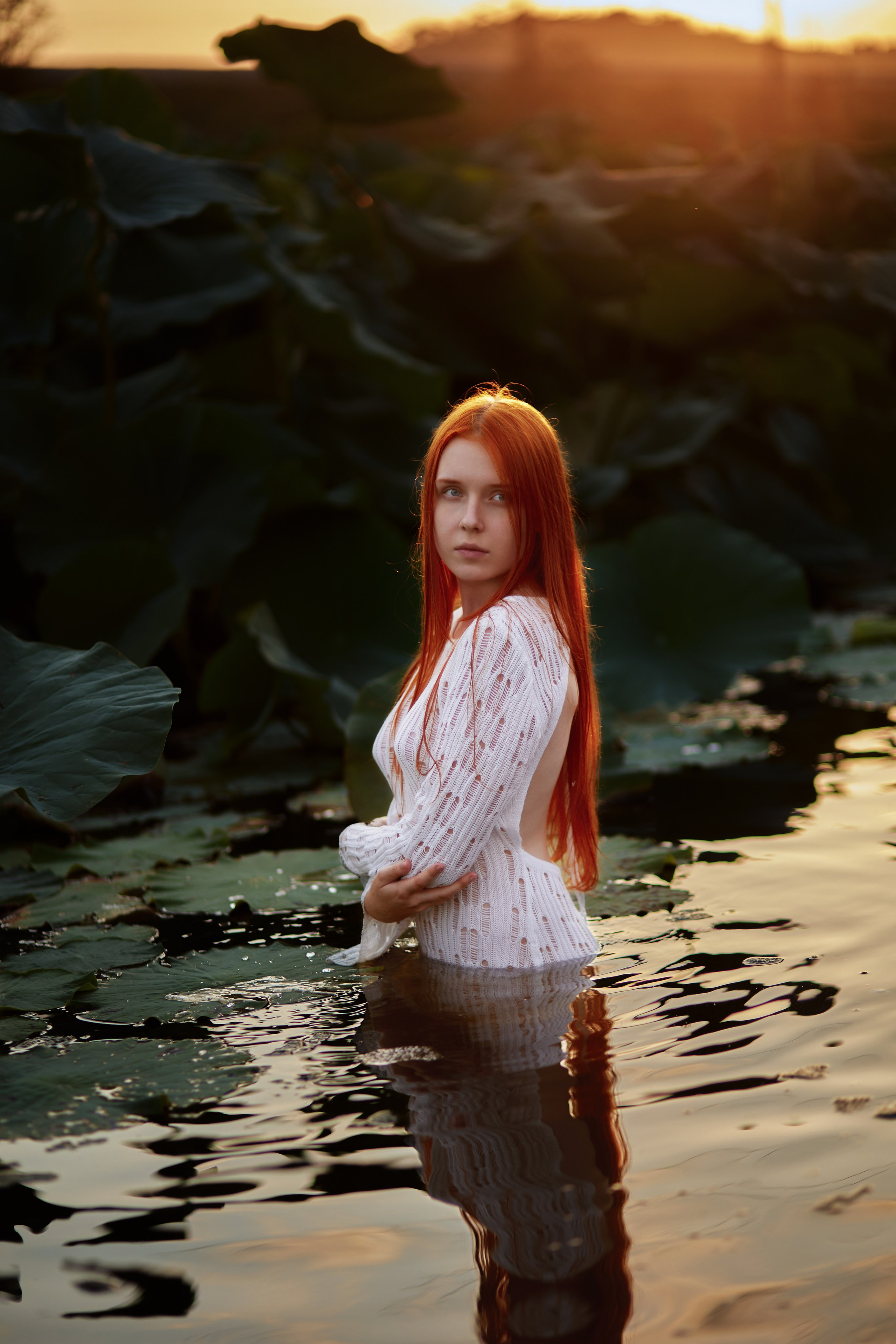 Вероника русалка. Фотограф женского портрета, беременности и материнства Харькова Елена