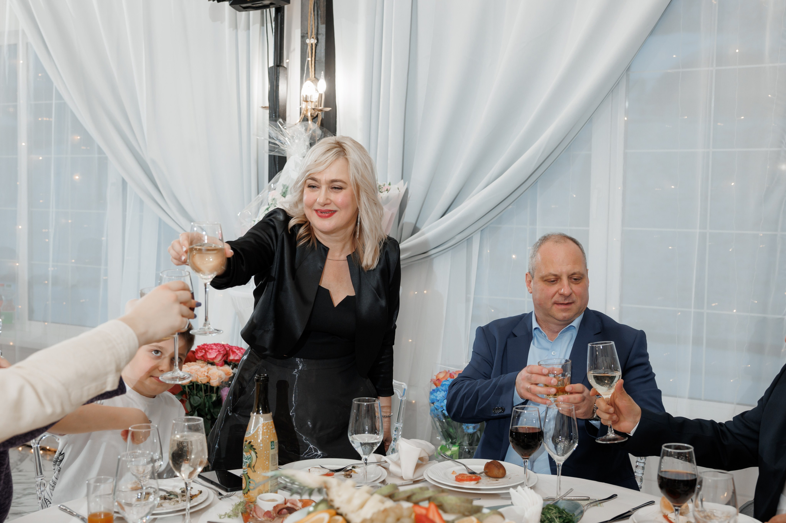 Юбилей, ресторан «Барский», усадьба «Гребнево». Свадебный и репортажный фотограф (Москва, Королев и другие)