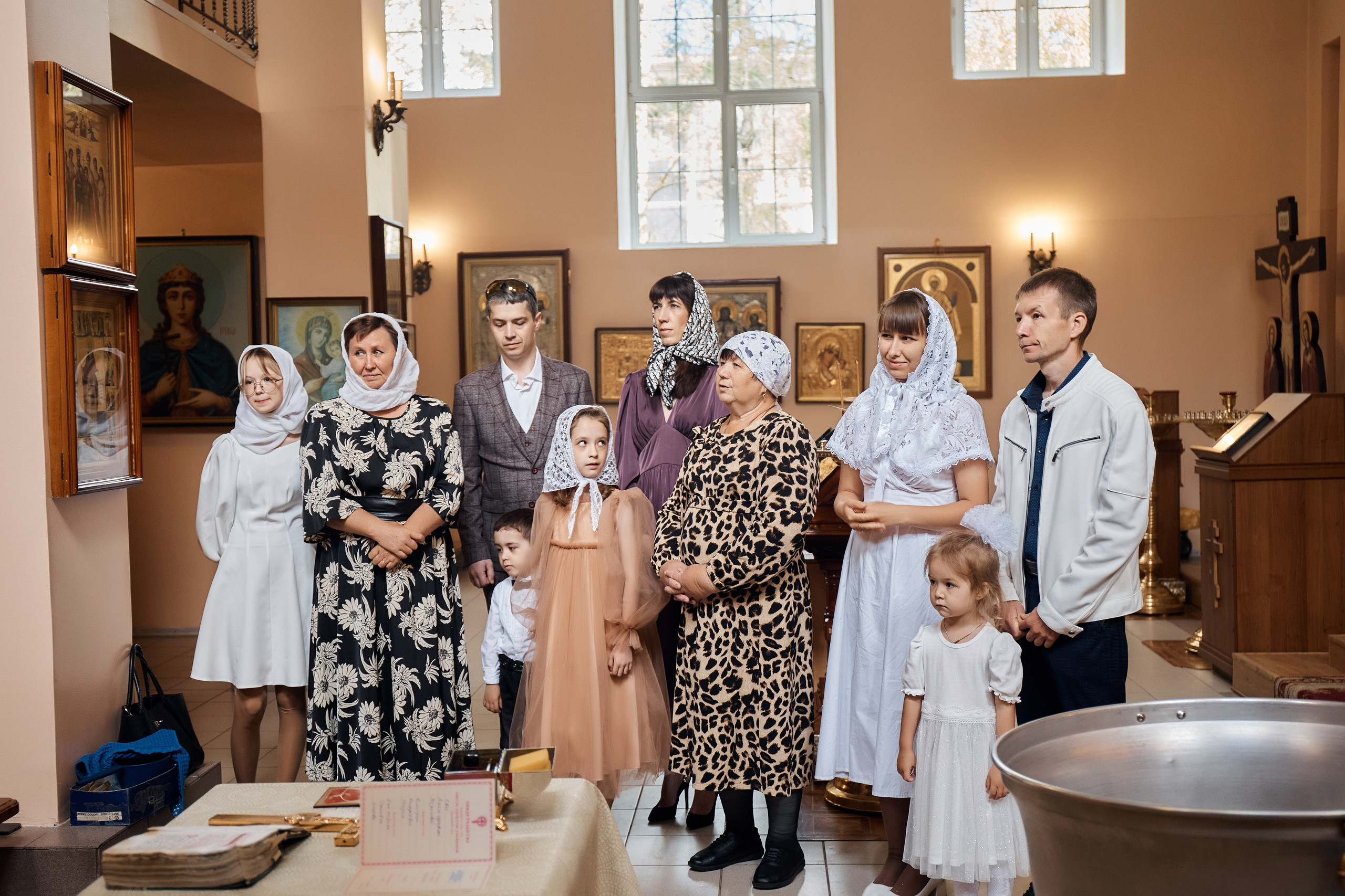 Крещение Евы. Детский и семейный фотограф Шемарова Ольга