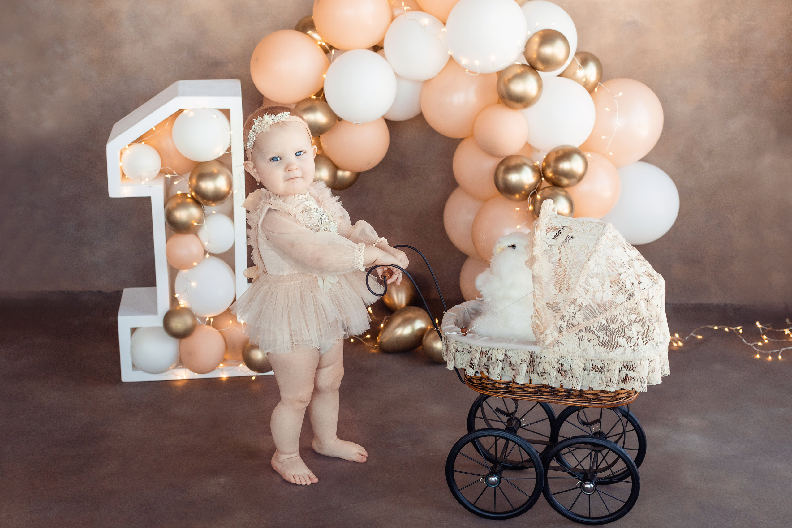 Юлианна 1 годик. Фотограф новорожденных и деток постарше в Екатеринбурге Яна Добрынина