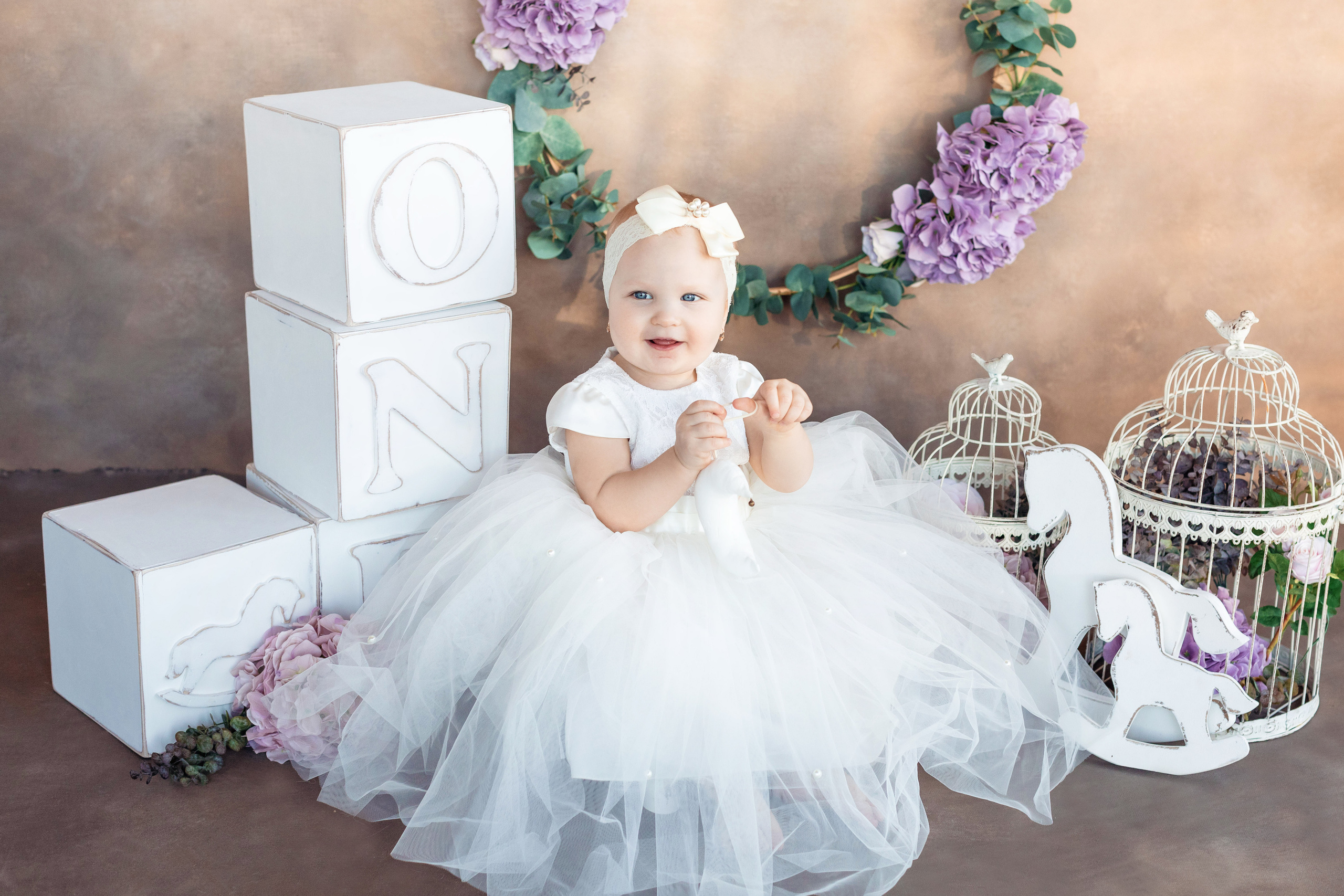 Юлианна 1 годик. Фотограф новорожденных и деток постарше в Екатеринбурге Яна Добрынина