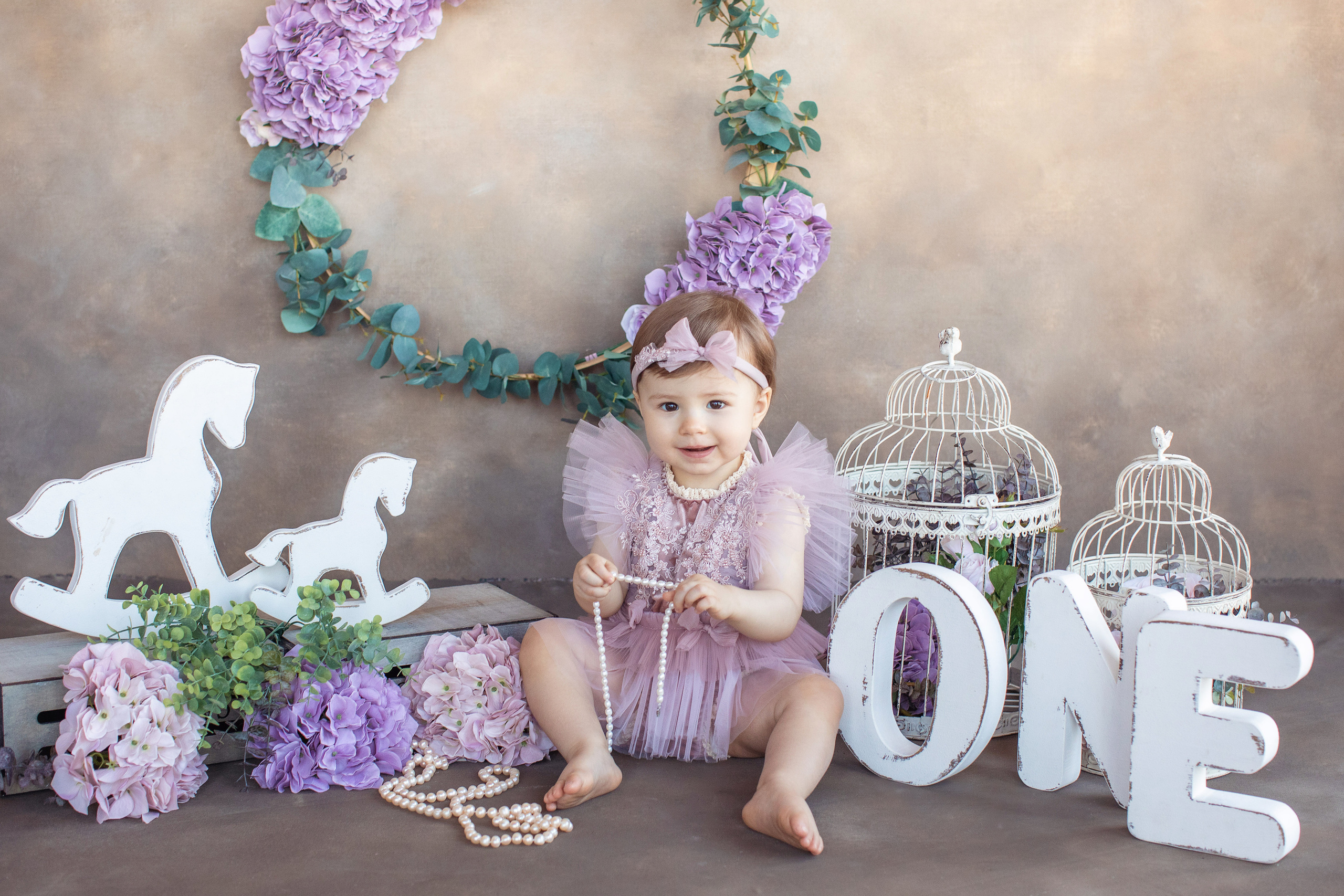 Алиса 1 годик. Фотограф новорожденных и деток постарше в Екатеринбурге Яна Добрынина