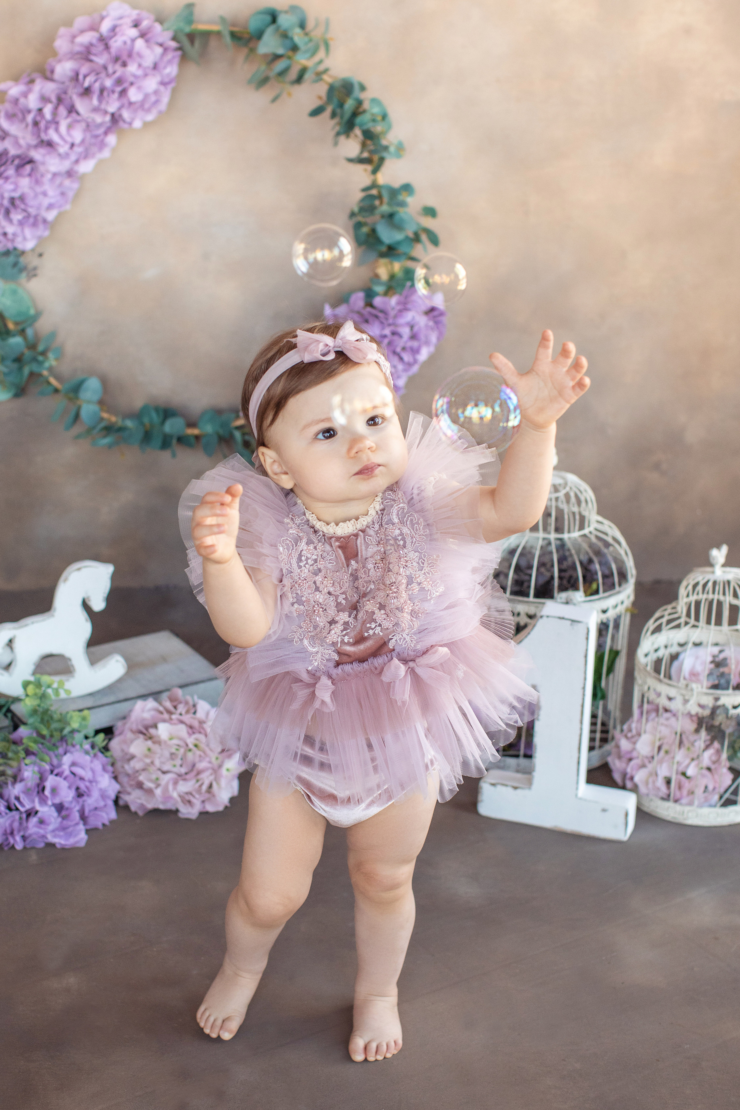 Алиса 1 годик. Фотограф новорожденных и деток постарше в Екатеринбурге Яна Добрынина