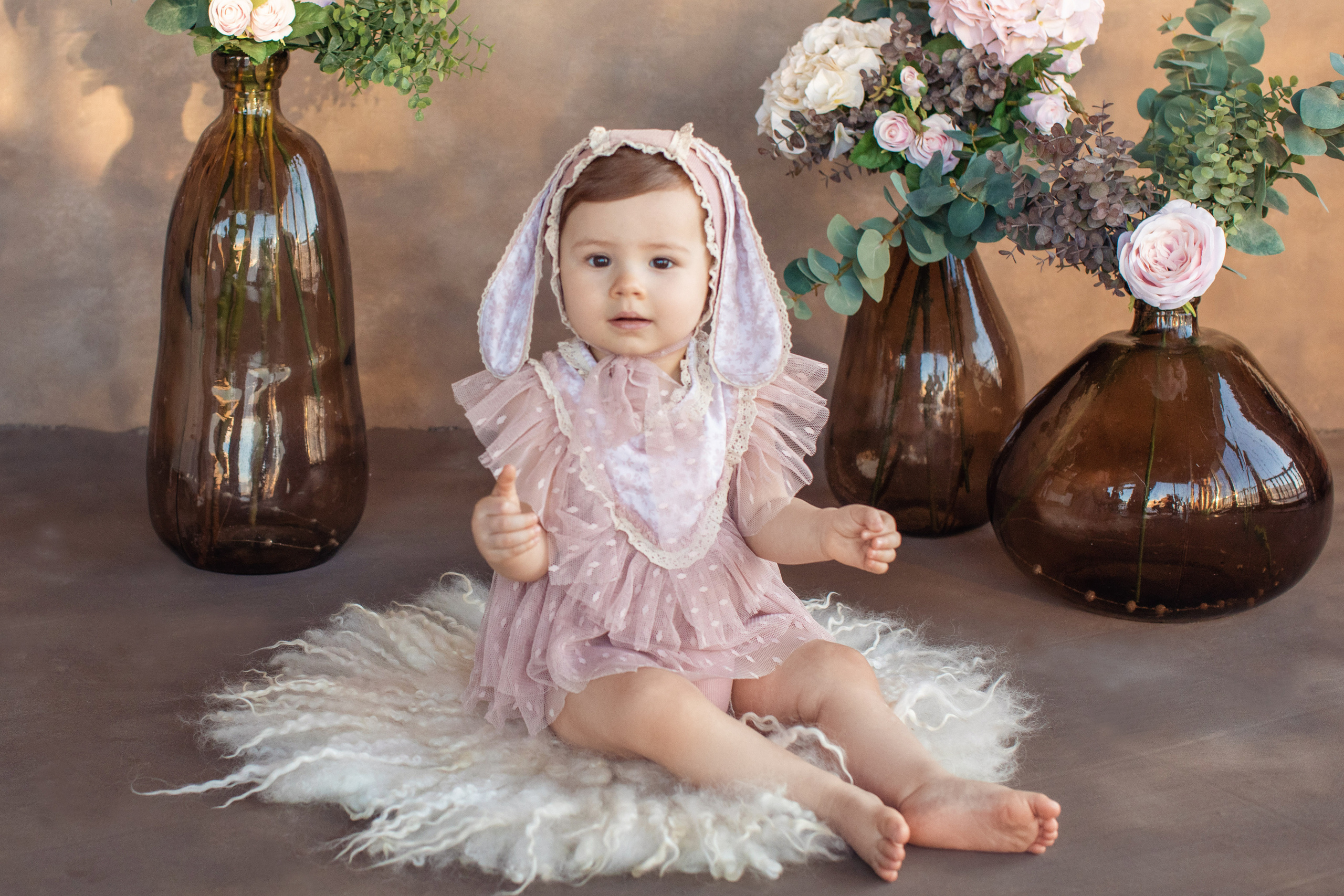 Алиса 1 годик. Фотограф новорожденных и деток постарше в Екатеринбурге Яна Добрынина