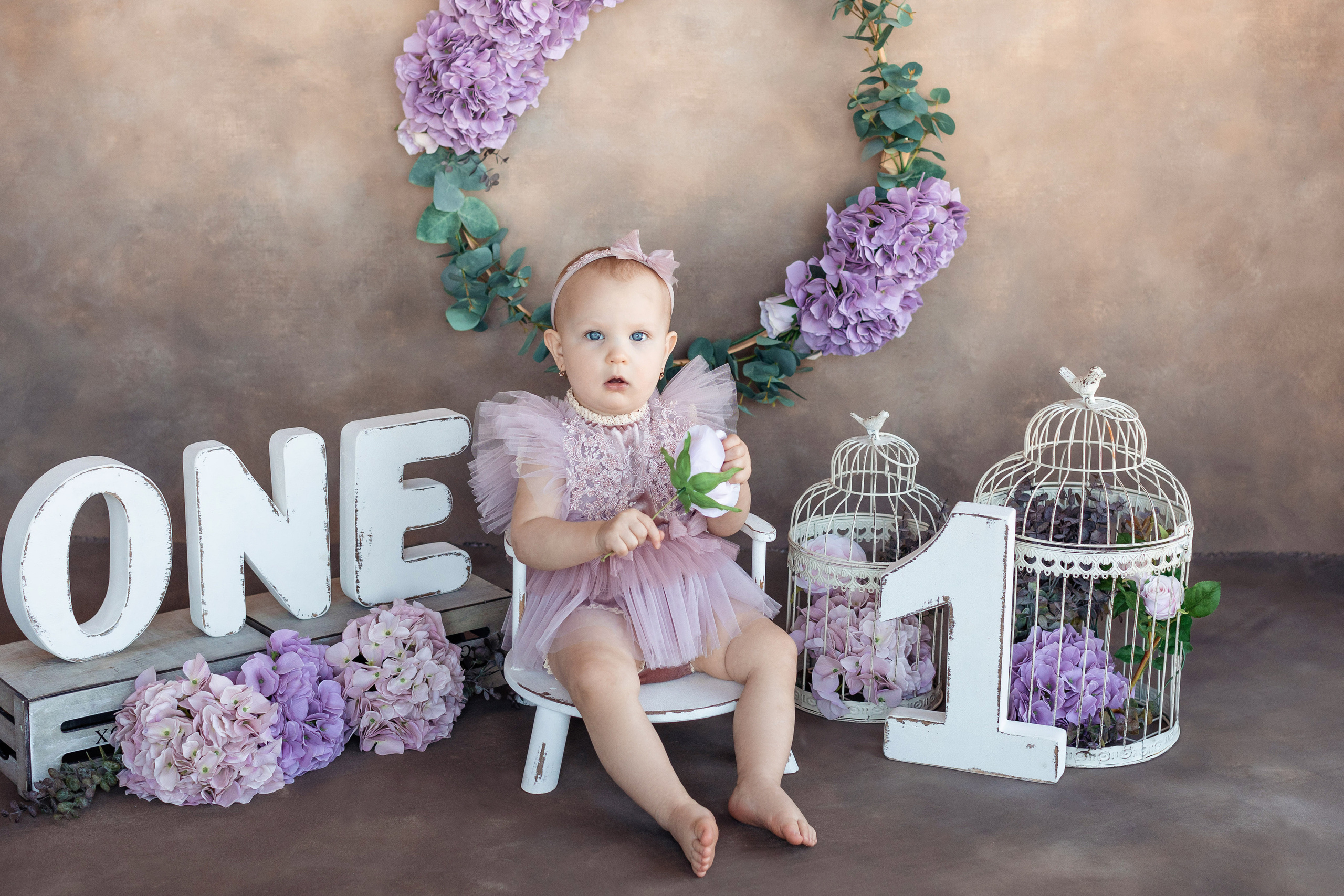 Юлианна 1 годик. Фотограф новорожденных и деток постарше в Екатеринбурге Яна Добрынина