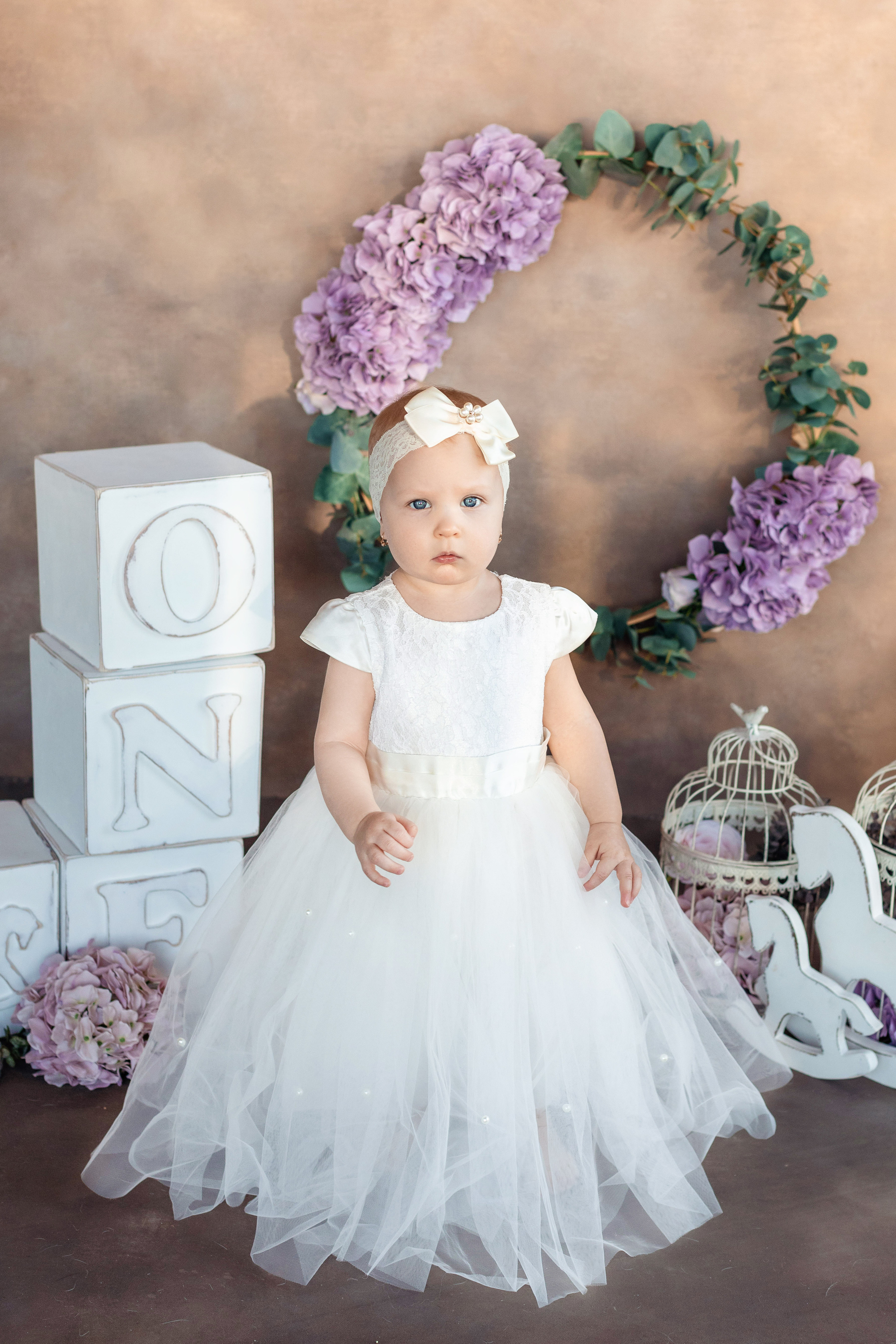 Юлианна 1 годик. Фотограф новорожденных и деток постарше в Екатеринбурге Яна Добрынина